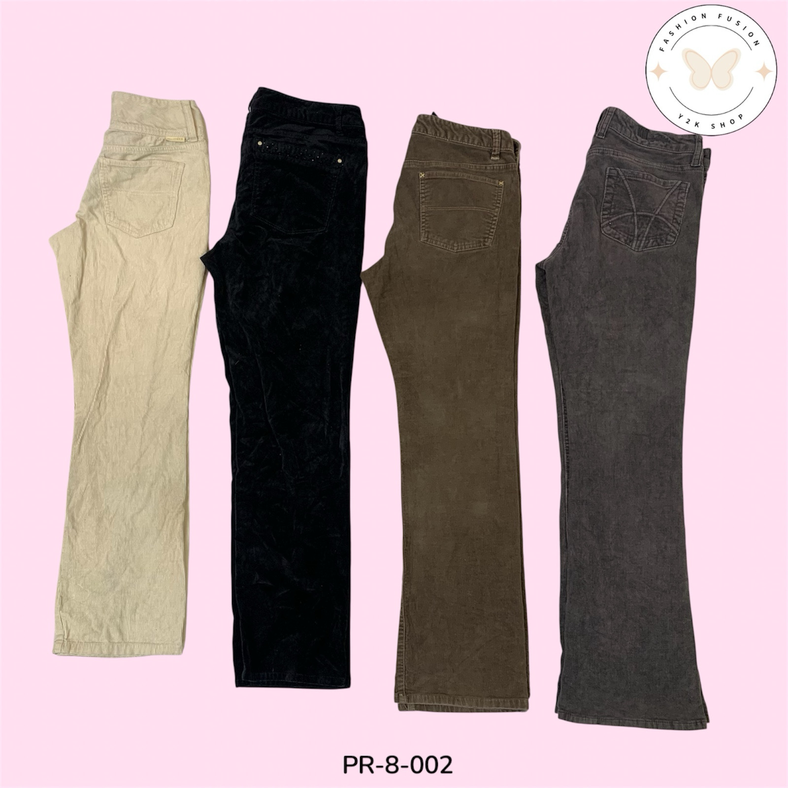Mixed Corduroy Pants – Casual Streetwear Fit (PR-8-002)