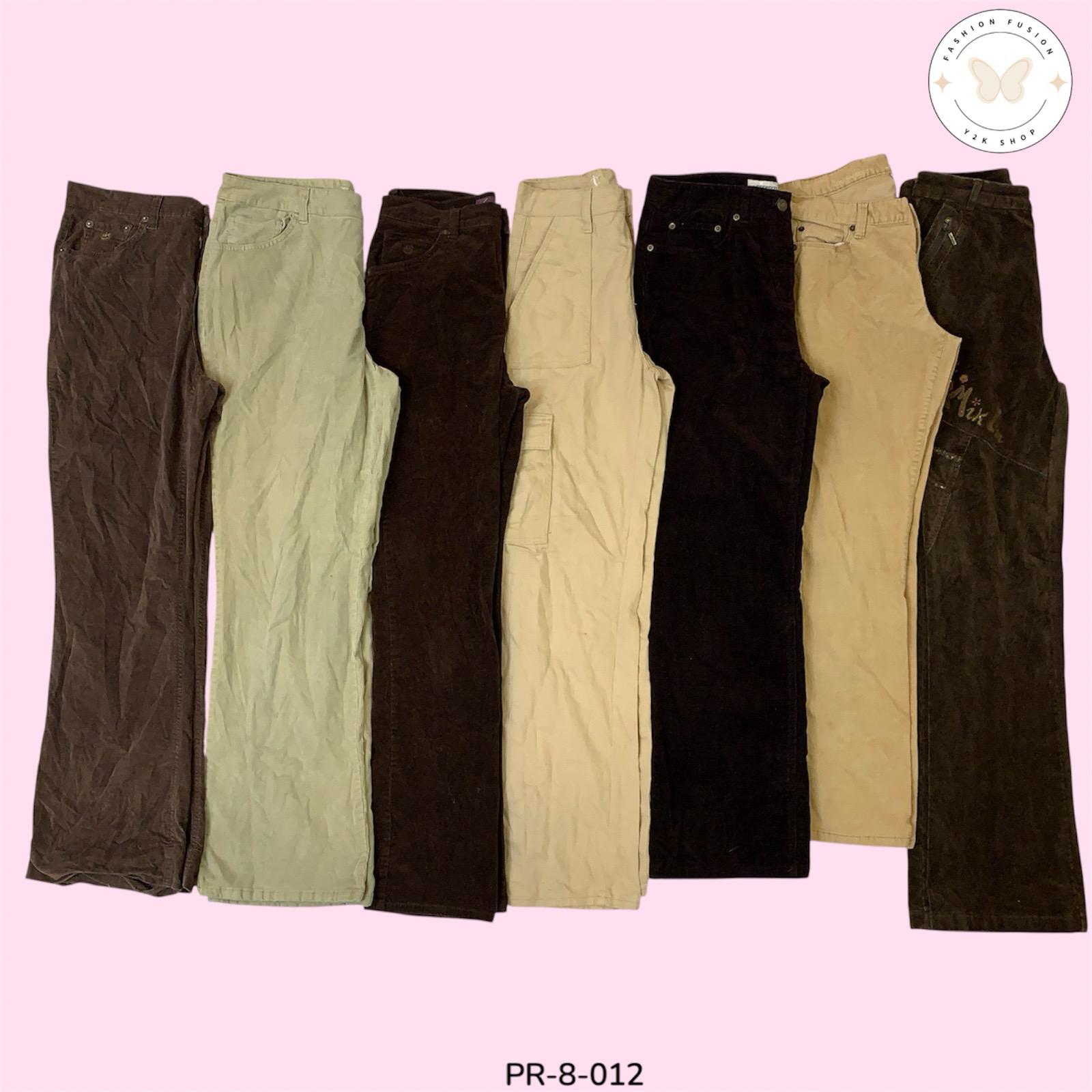 Everyday Mix Corduroy Pants – Bold Texture, Modern Fit (PR-8-012)