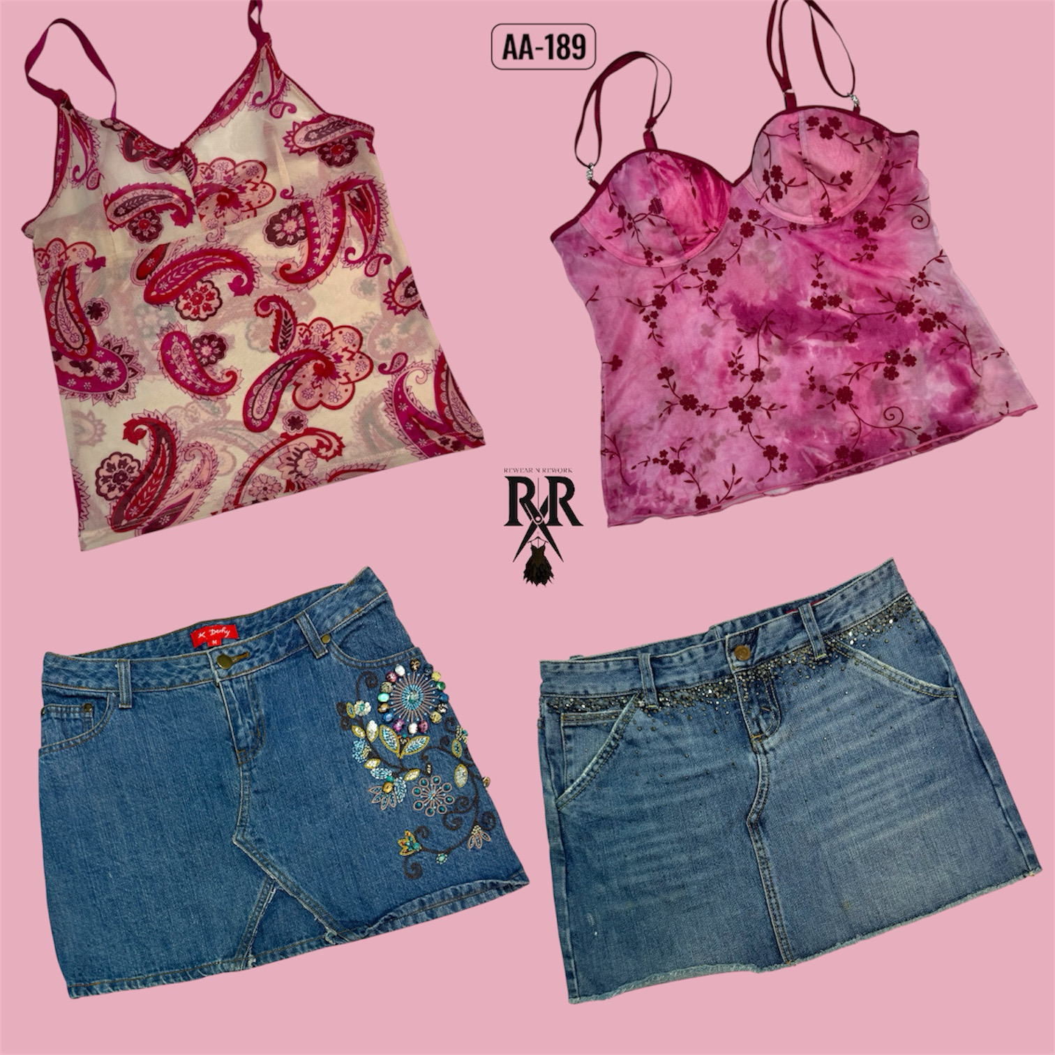 Y2K Baby In Pink Mix und Match (AA-189)
