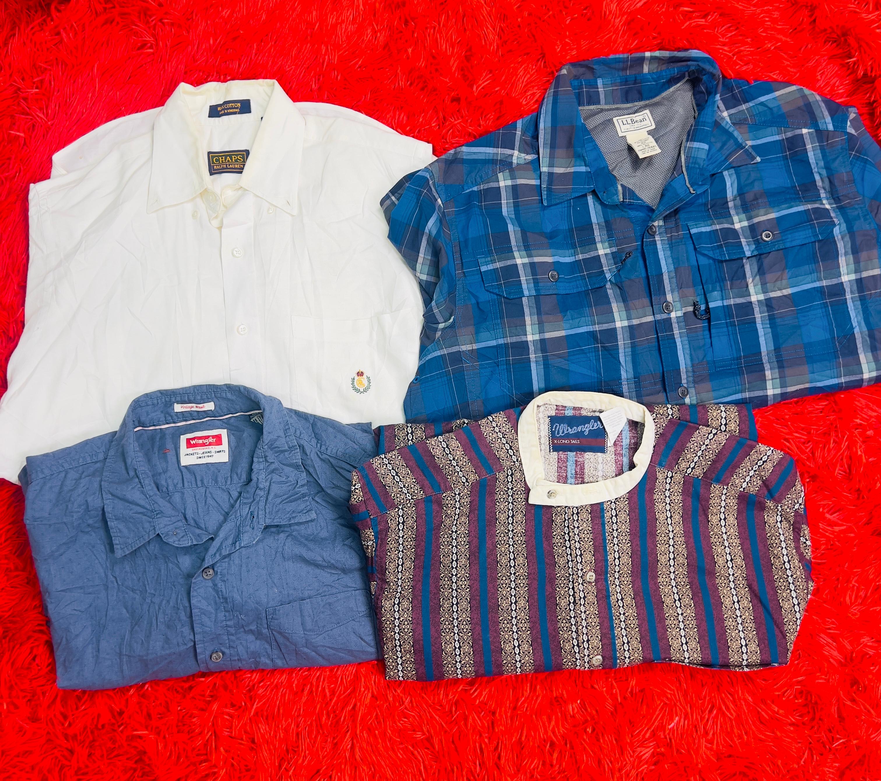 Mix branded button up shirts