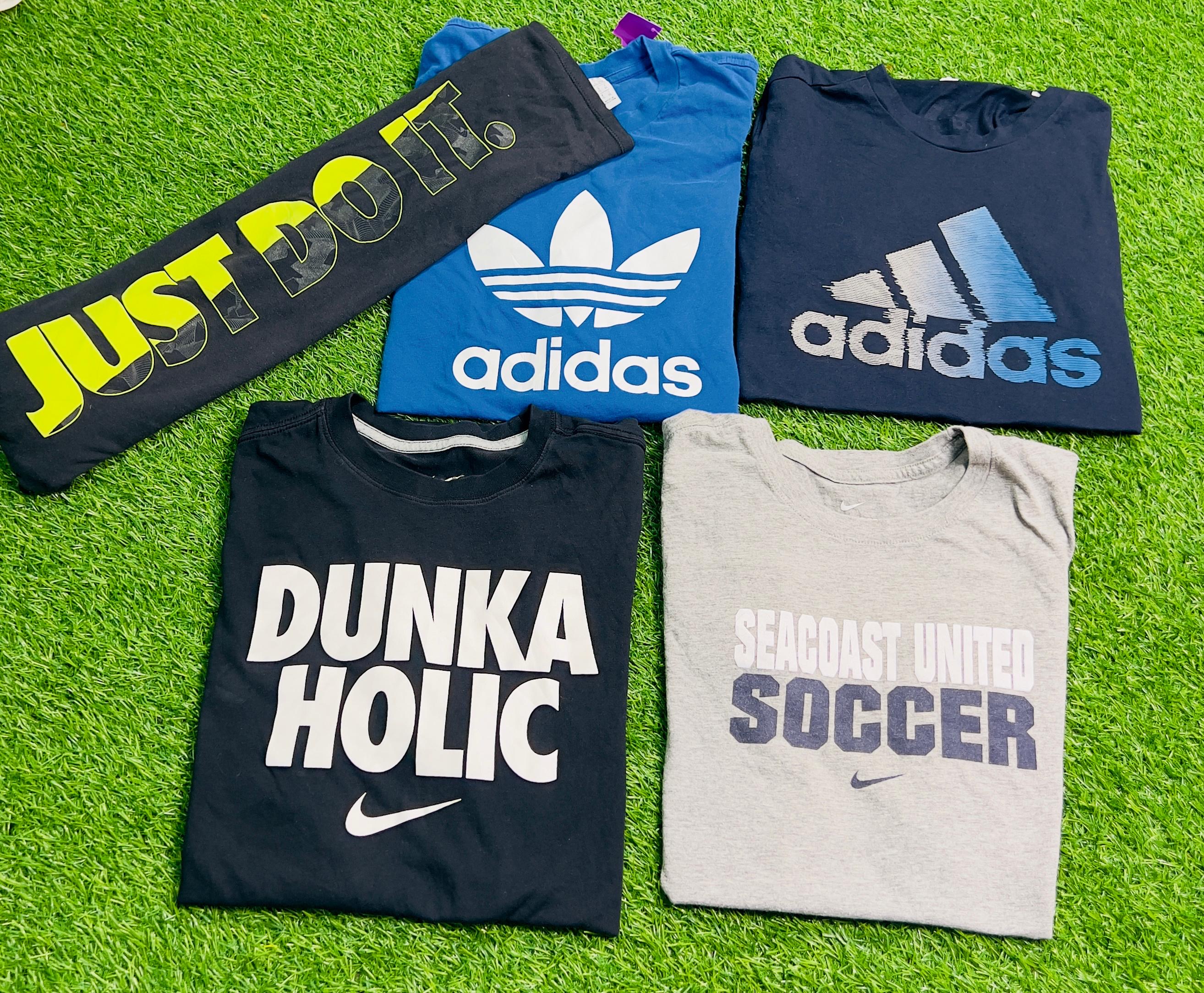 T-shirts Nike adidas