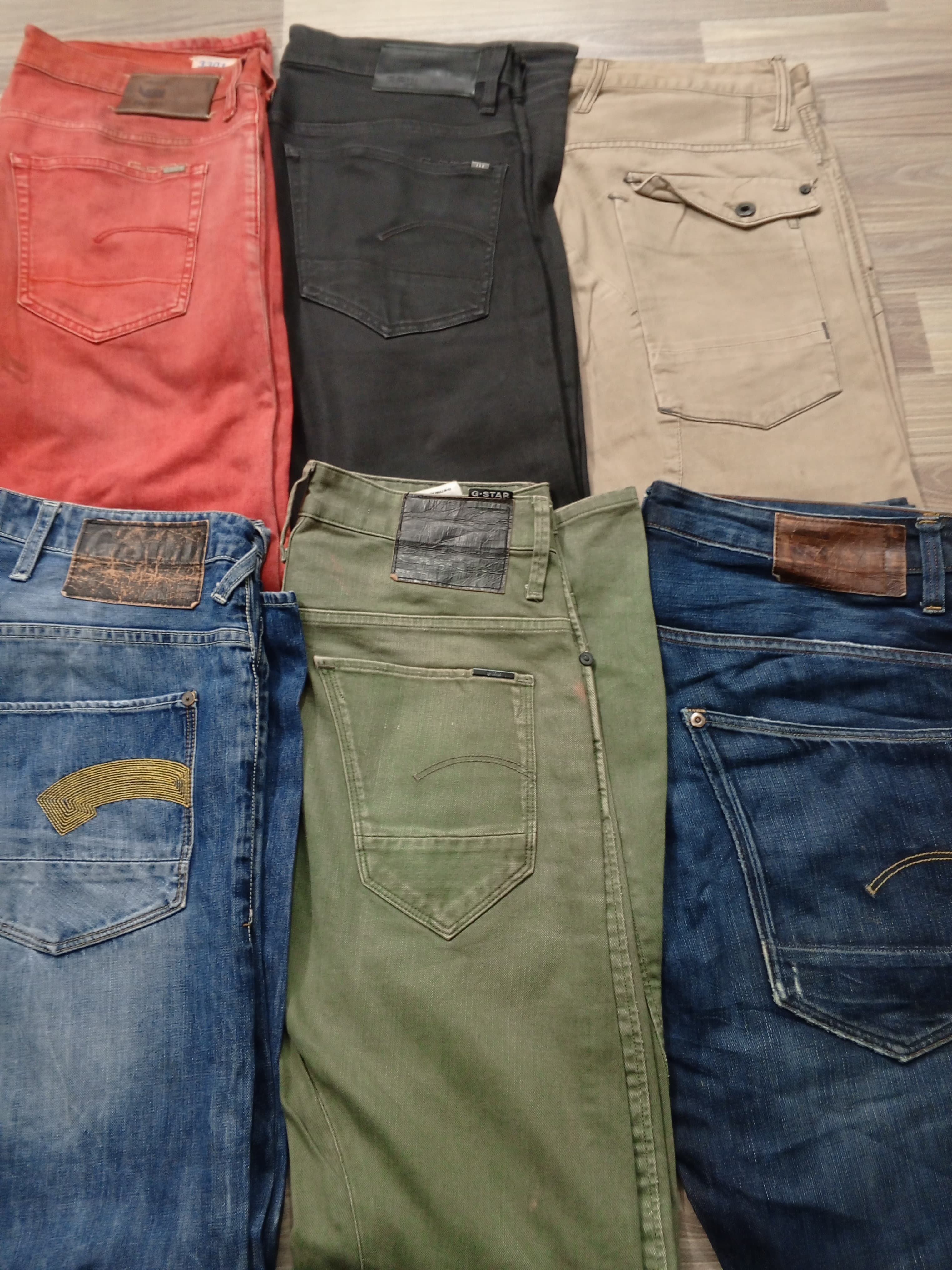 HD1083 Herren G Star Baggy Jeans