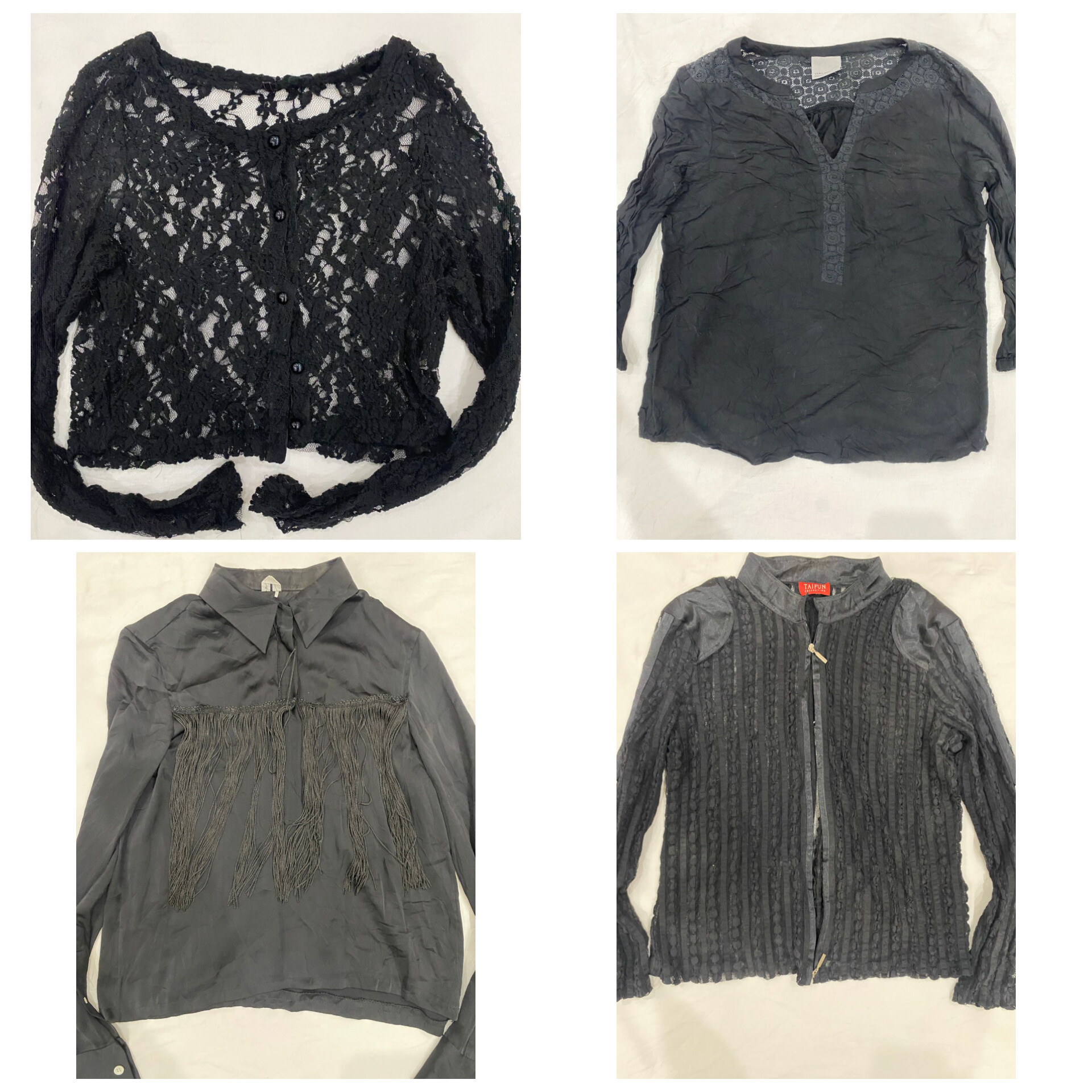 Ensemble vintage élégant tout noir sv 50
