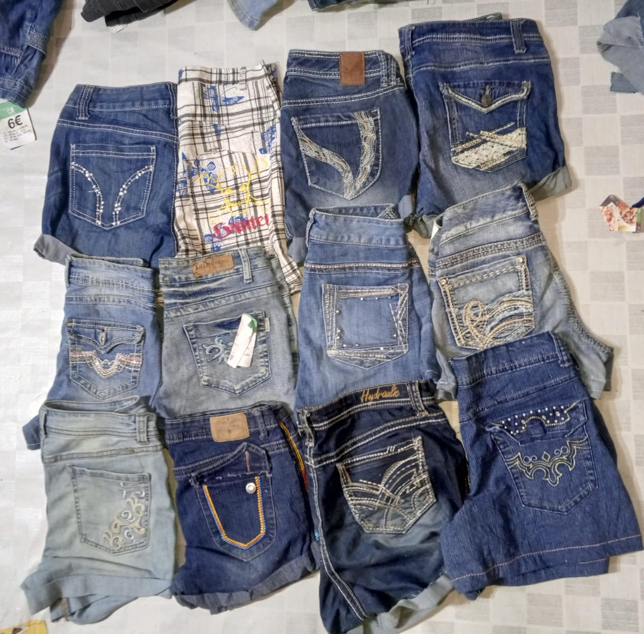 HYDRAULIC AND OTHER BRAND MINI MICRO SHORTS (MR717)