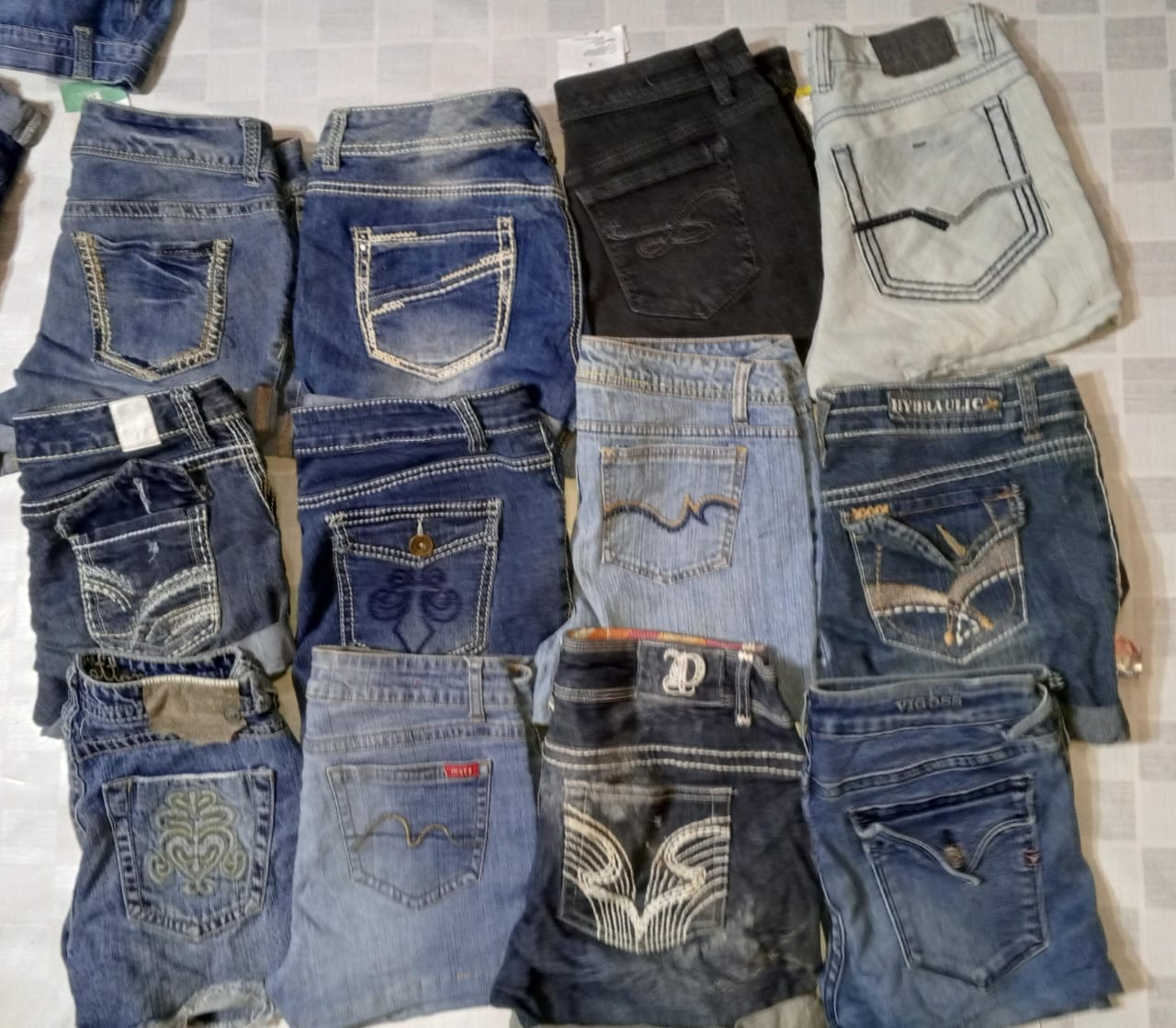 VIGOSS AND OTHER BRAND MINI MICRO SHORTS (MR718)