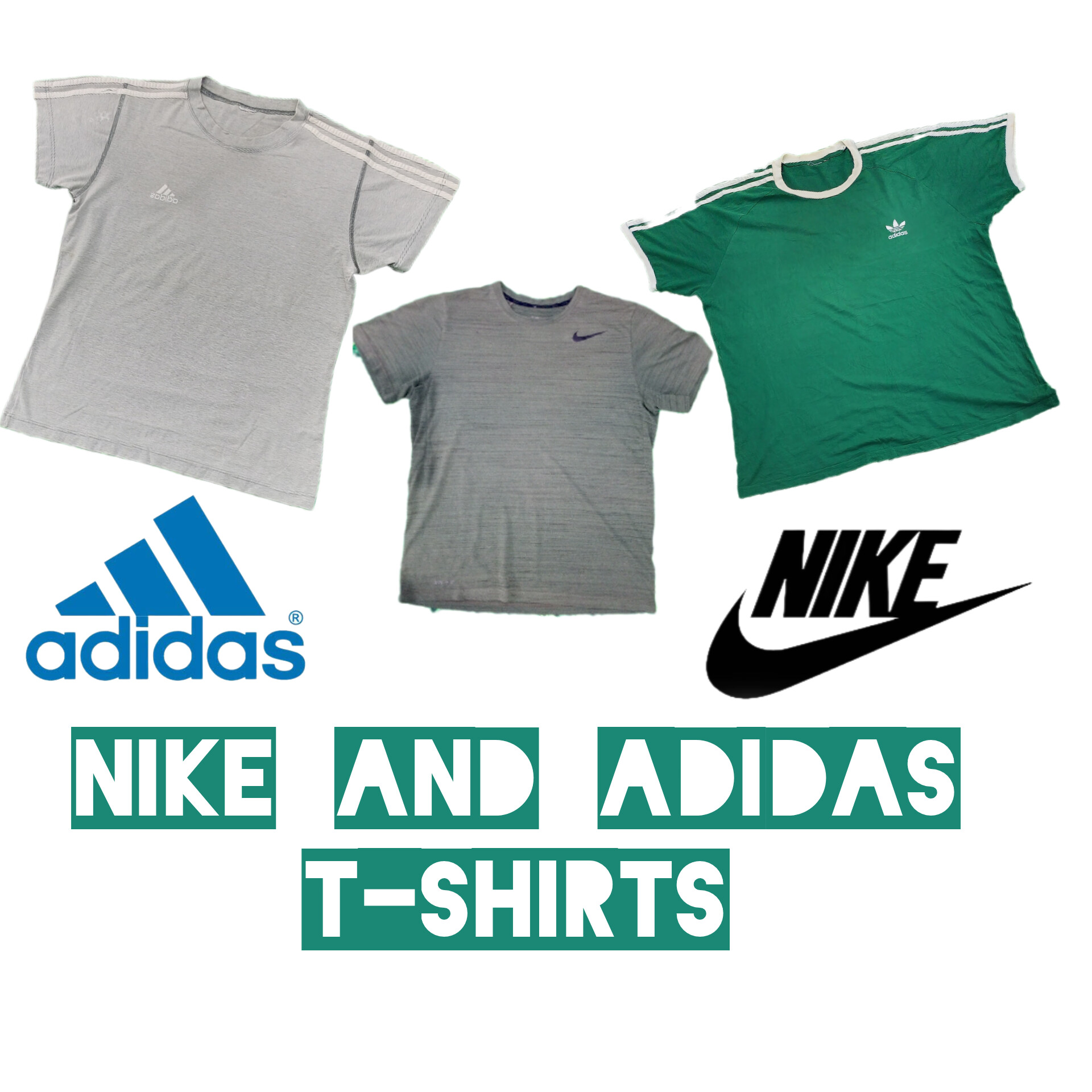 Camisetas de Nike y Adidas