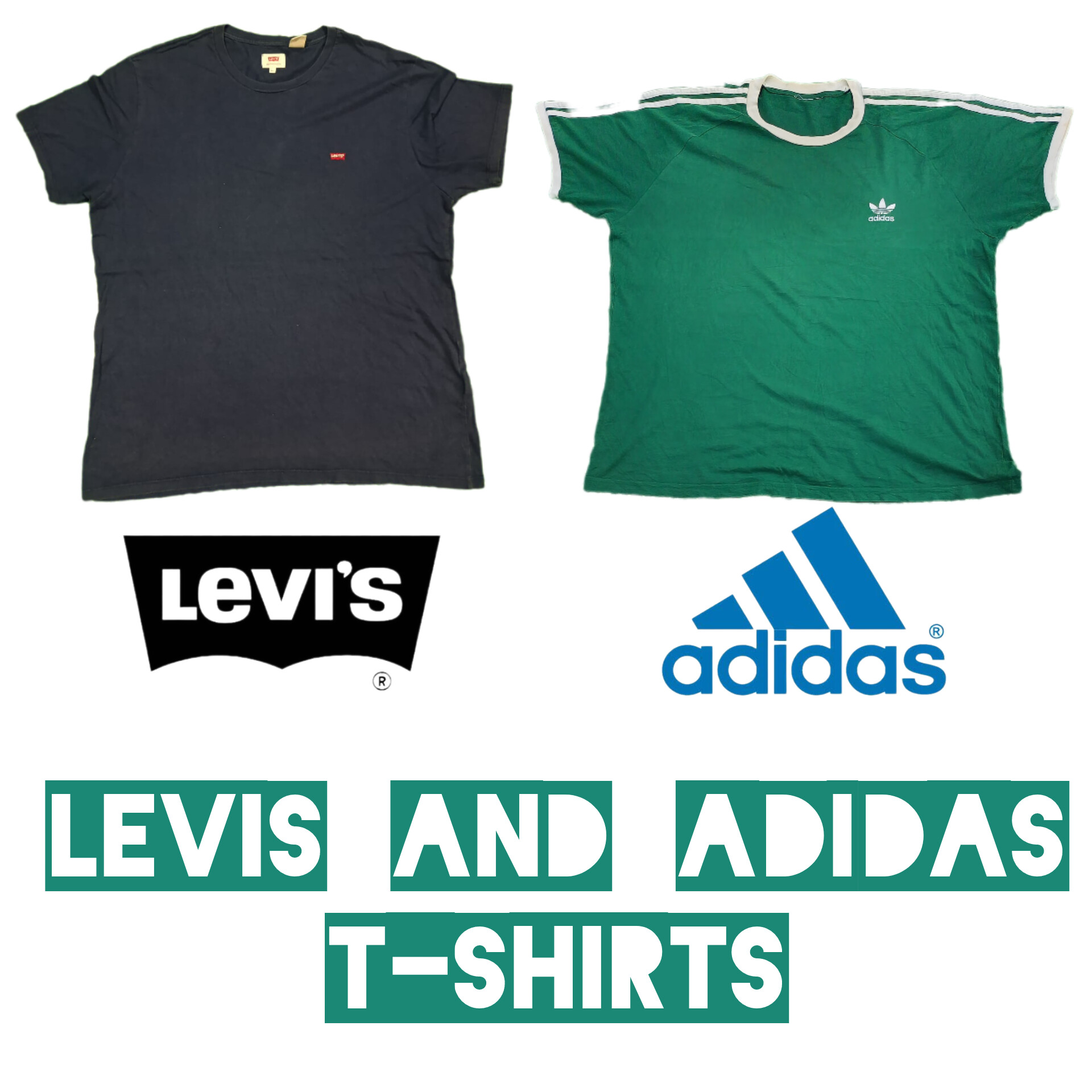 Camisetas de Levi's y Adidas