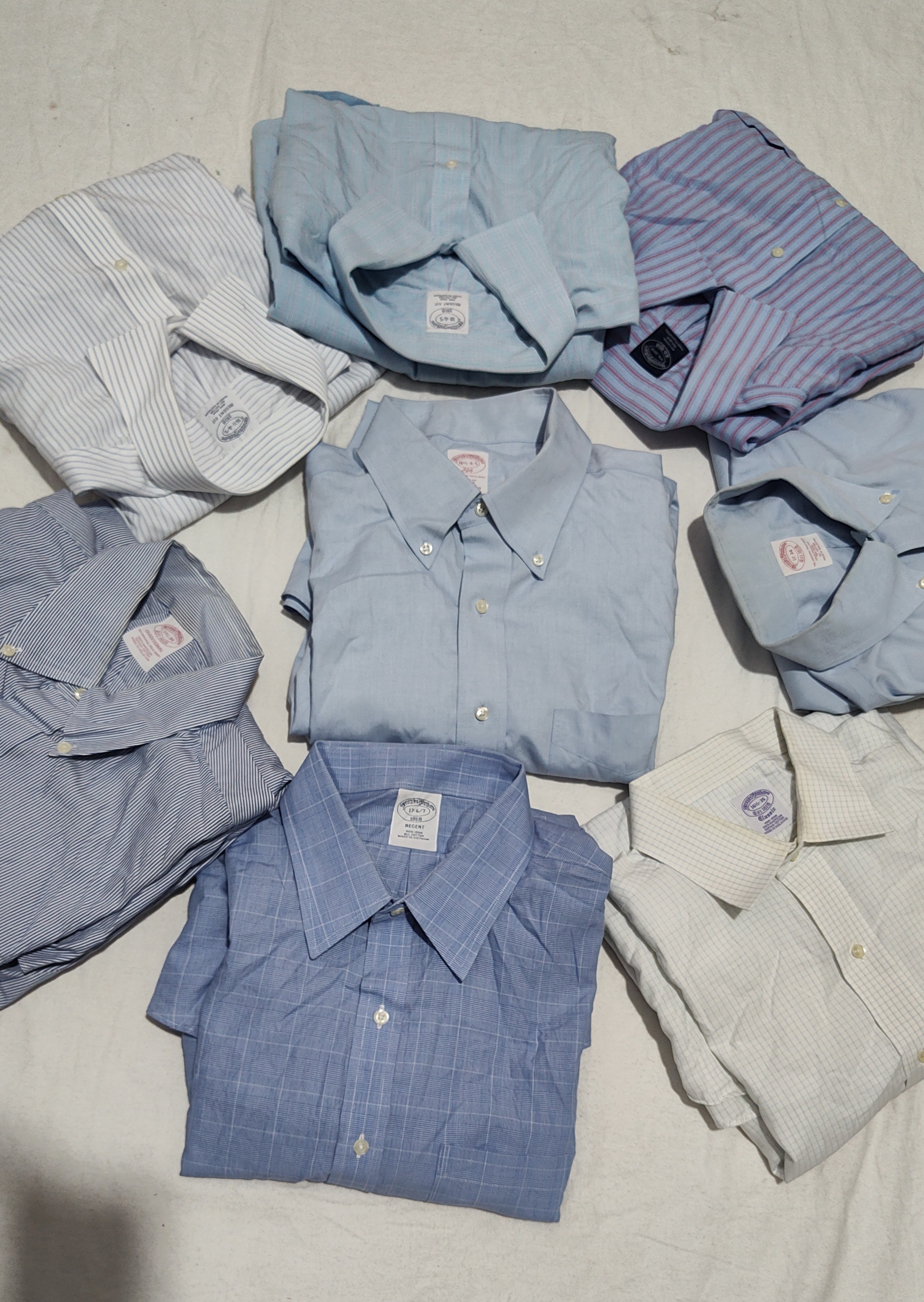 #01 Brooks Brothers men cotton shirts