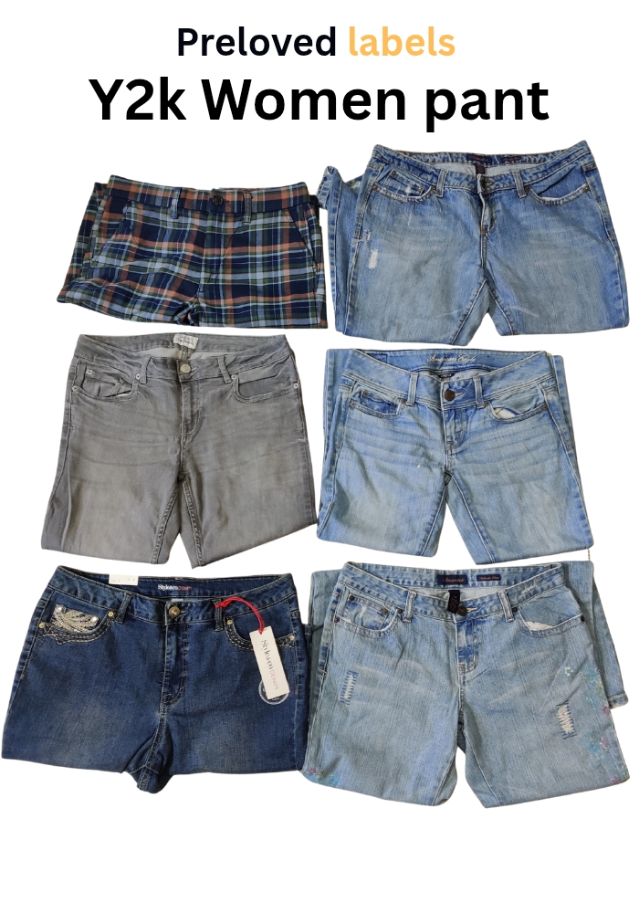Lot de pantalons pour femmes Y2K – 10 pièces, WCV : 324