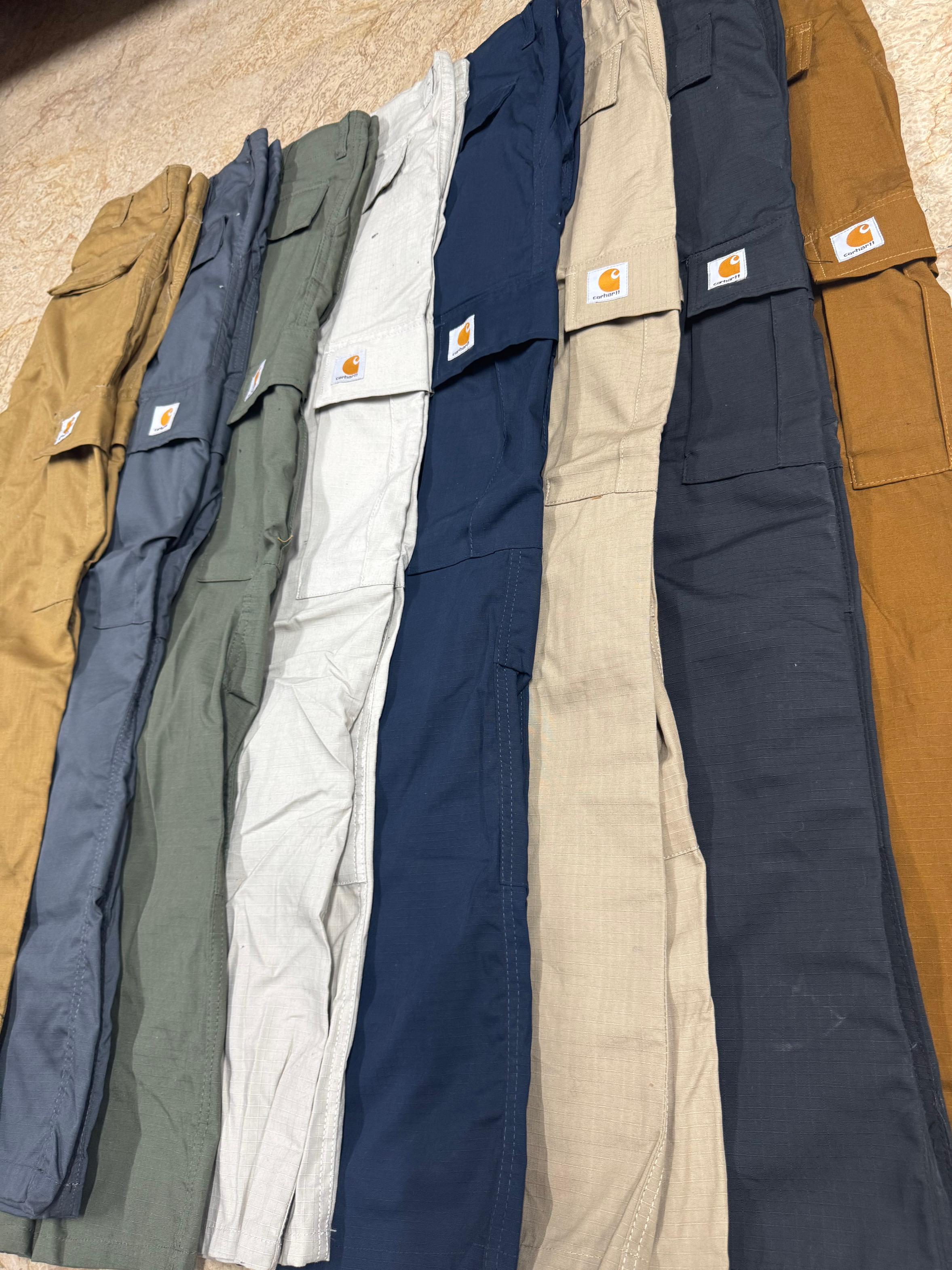 Rework style carhartt cargo trousers