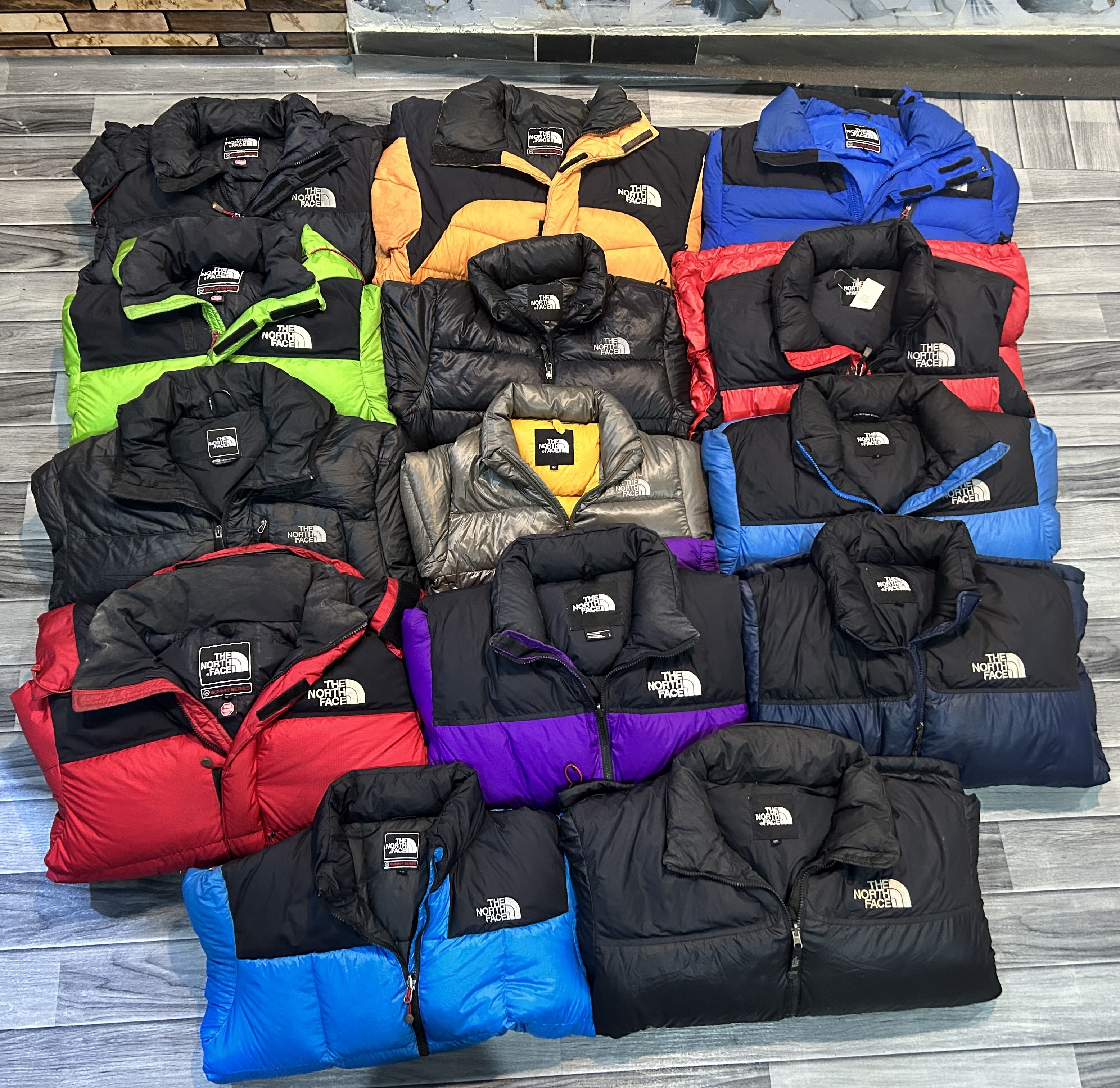 the north face puffer jacket