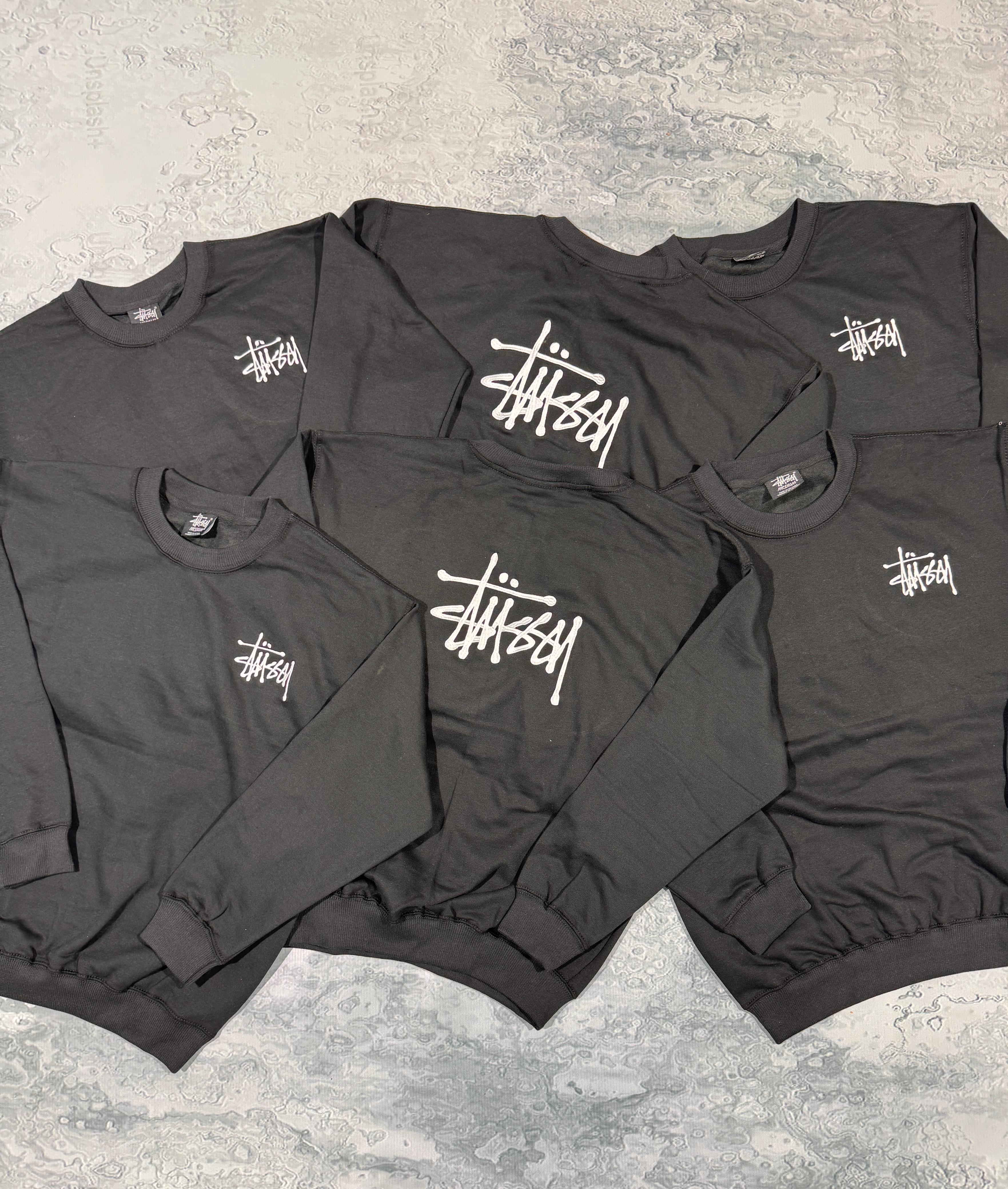 Stussy Rework Style Sweatshirt Noir