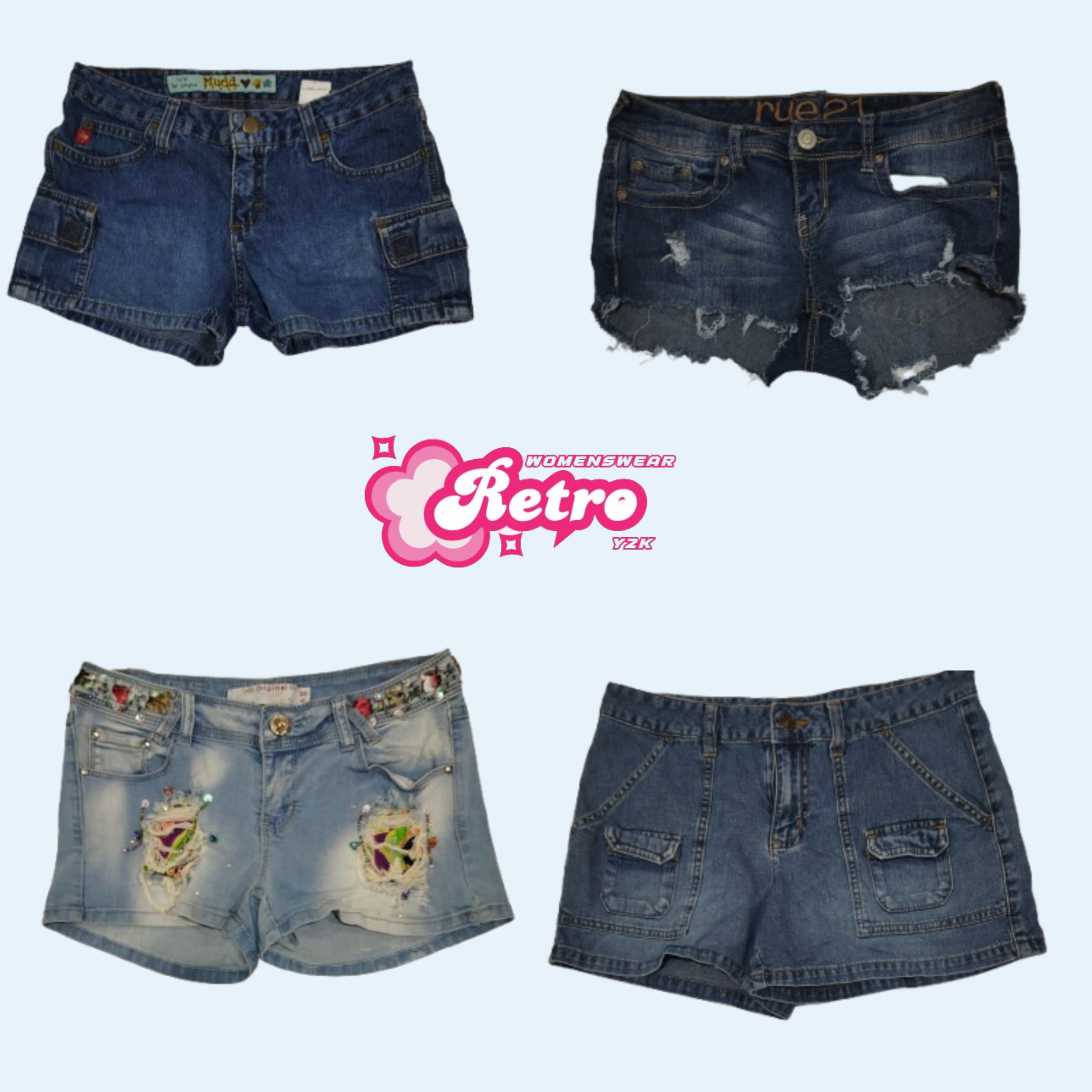 Y2K heiße Shorts (Aug -04)