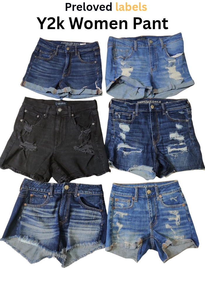 Bundle di pantaloni corti da donna Y2K - WCV: 328