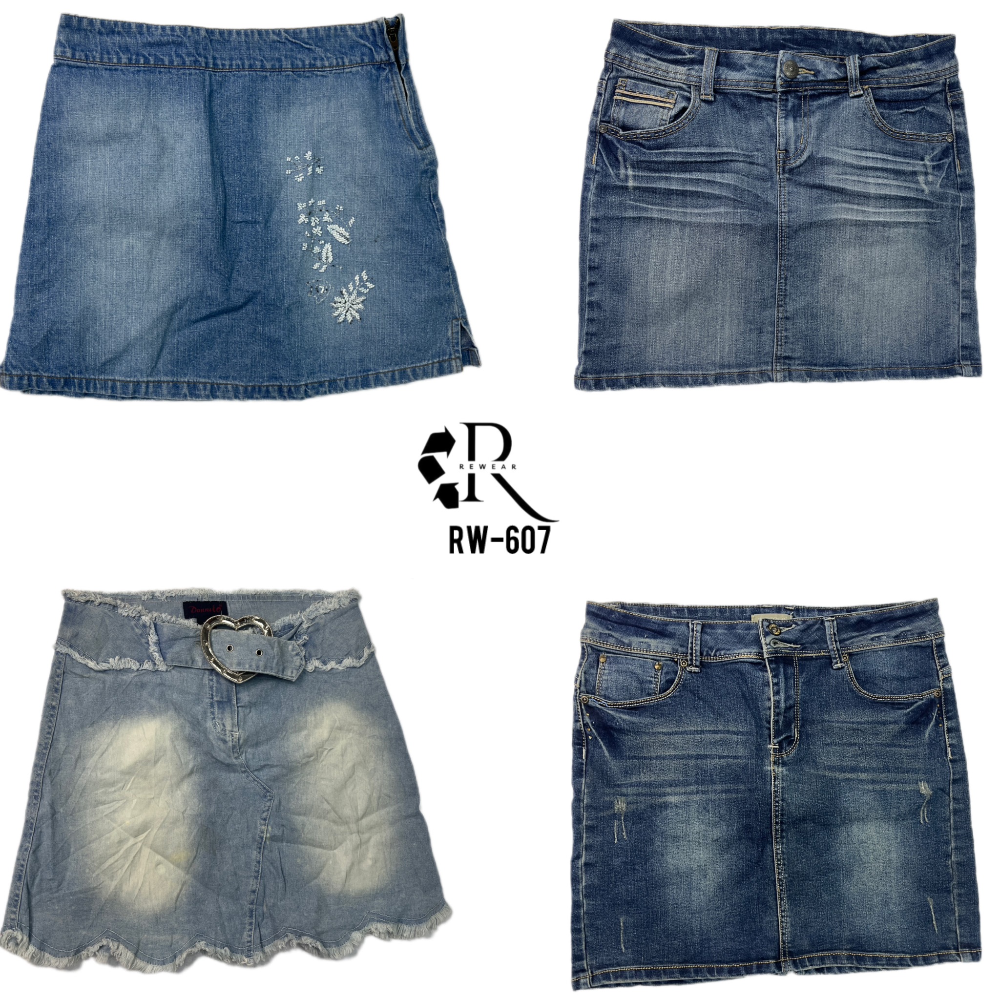 Y2K Britney Era Denim Mini skirts (RW-607)