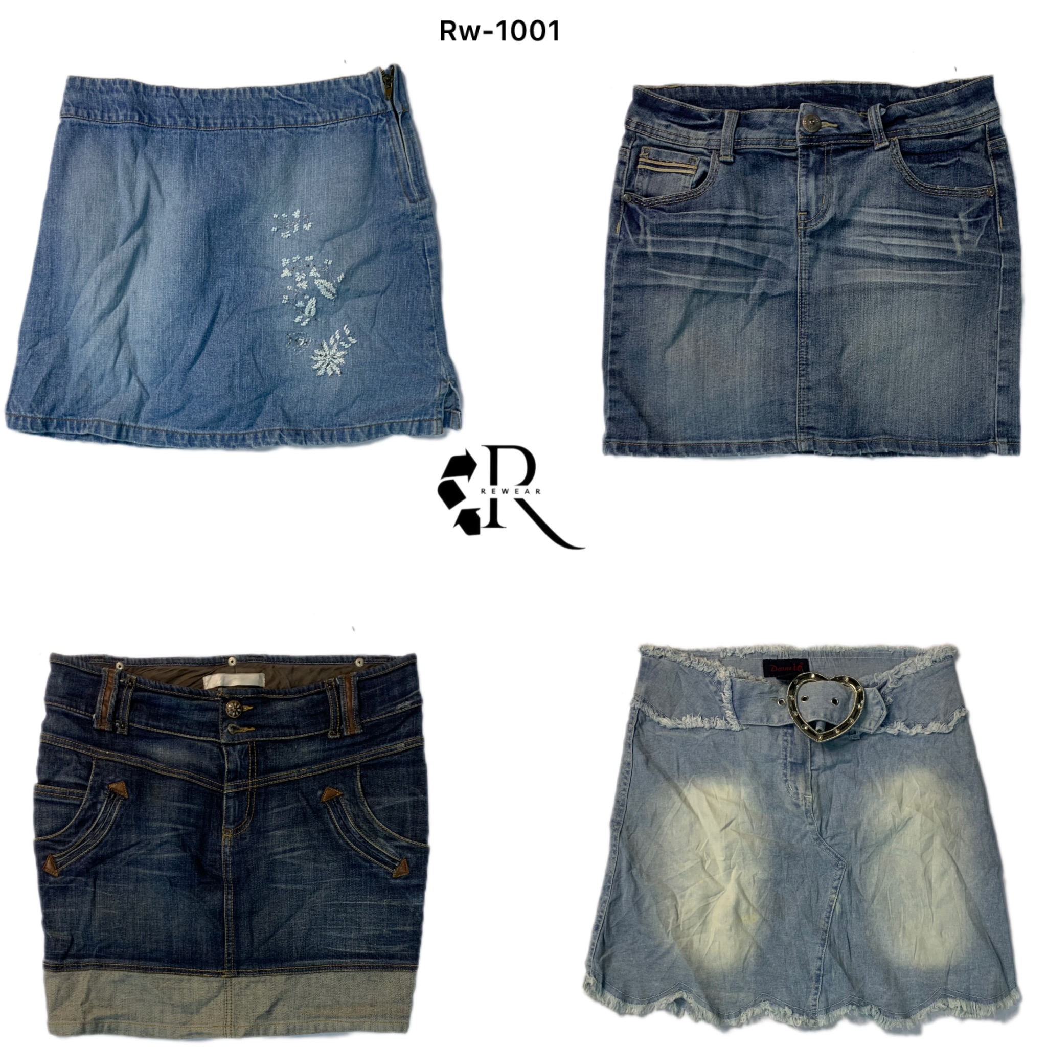 Y2K Britney Era Denim Mini skirts (RW-1001)
