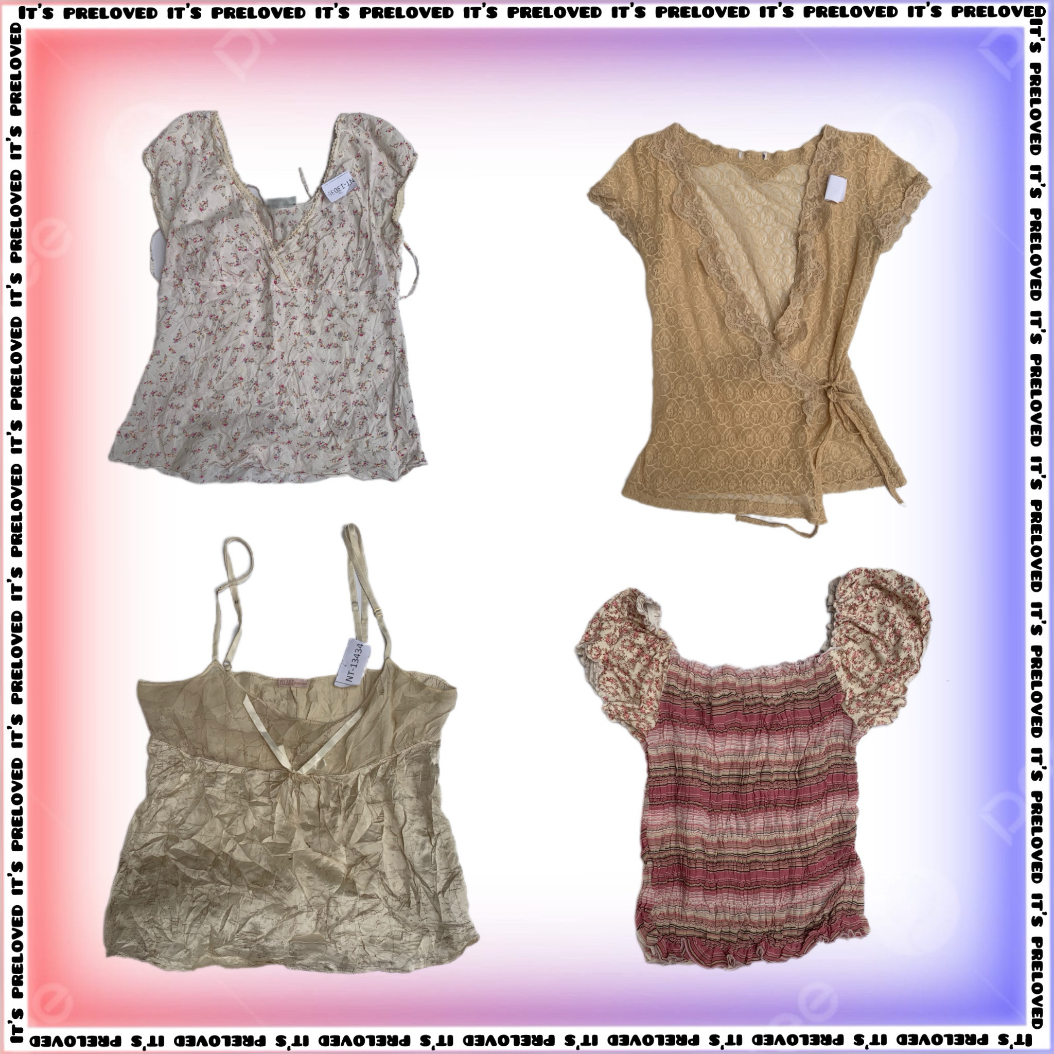 First Love- Flirty Y2K Date Tops (SS-1111)