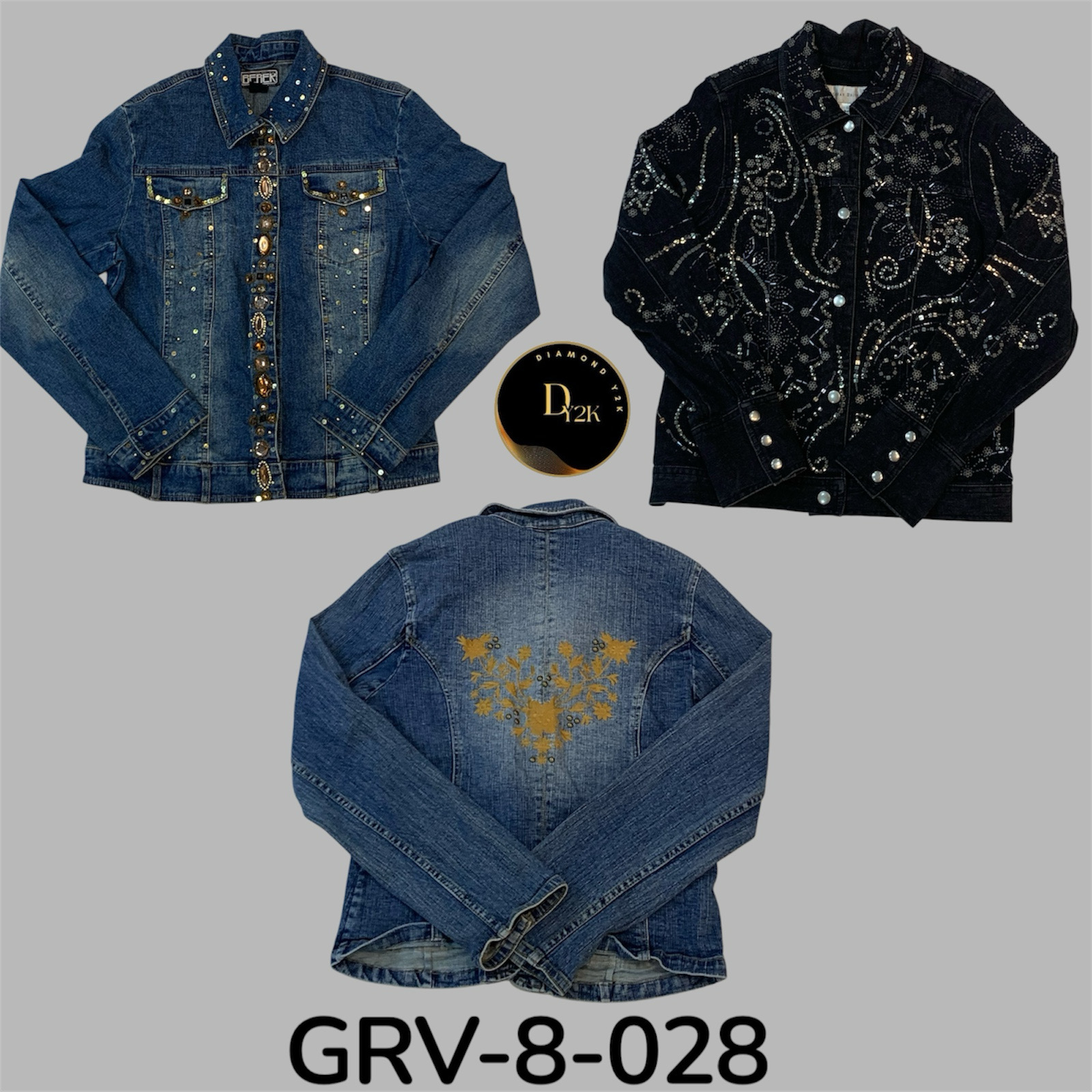 Y2K denim jackets (GRV-8-028)