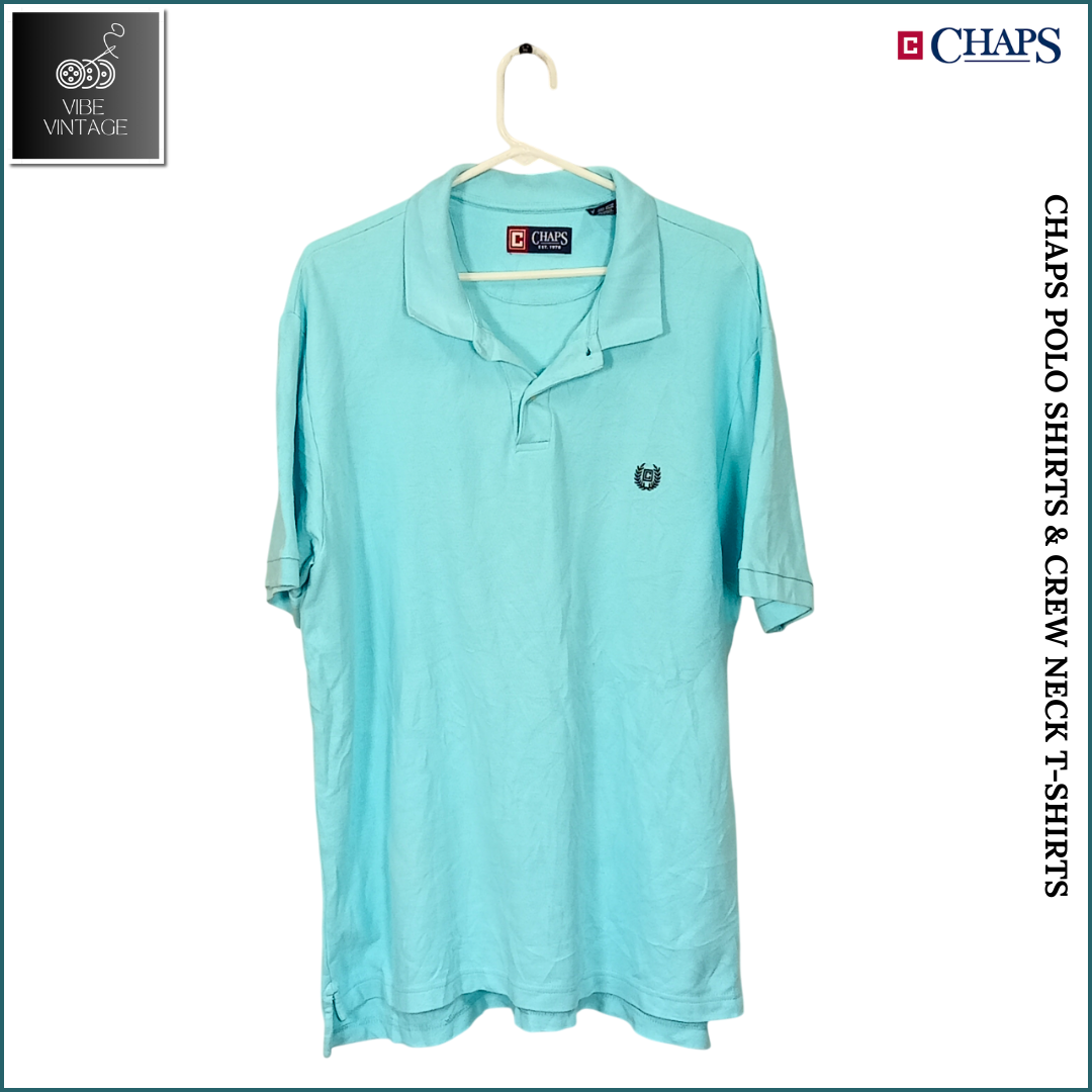 CHAPS POLOHEMD & CREW NECK T-SHIRT (BUNDLE 4)