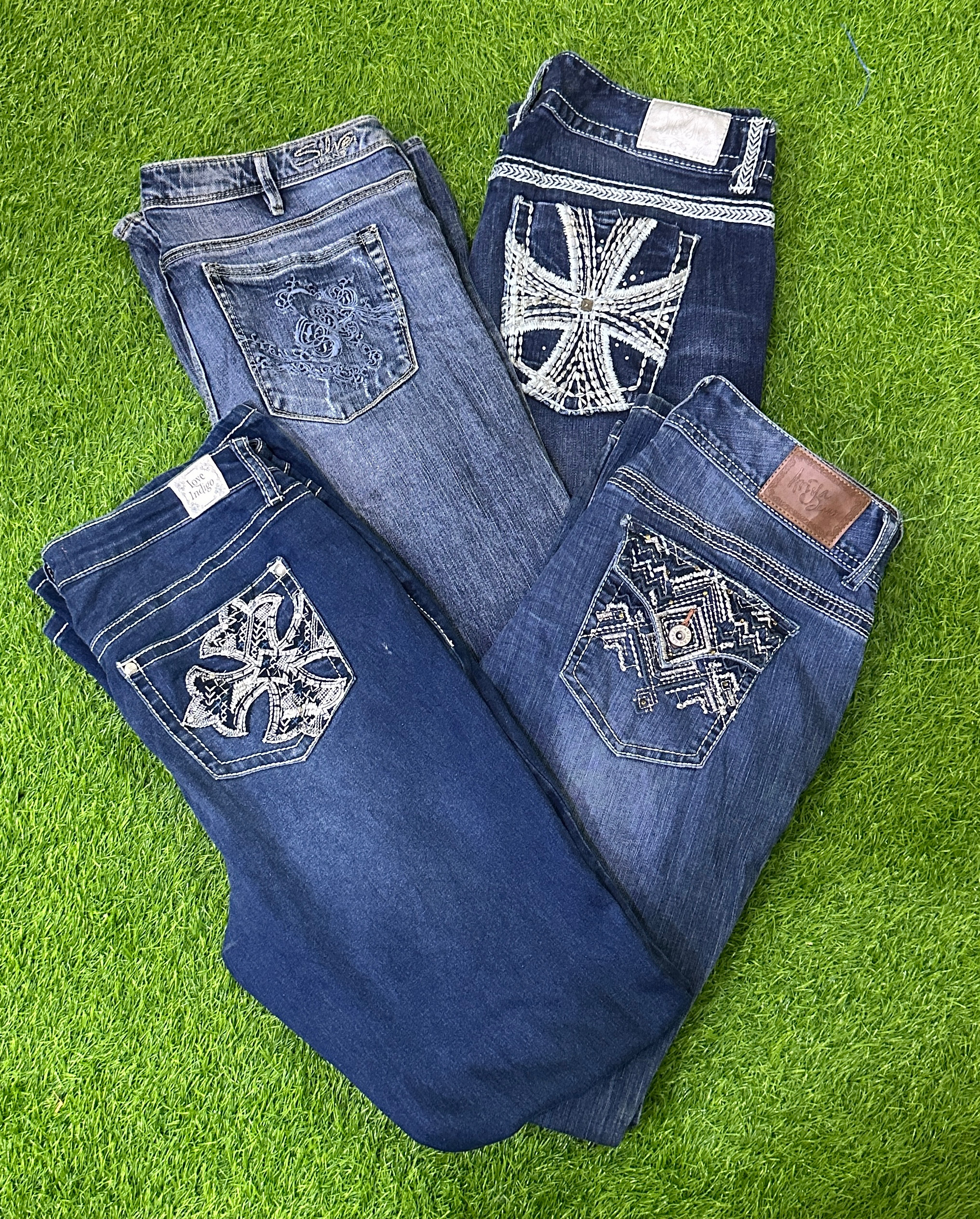 Y2k womans flared jeans