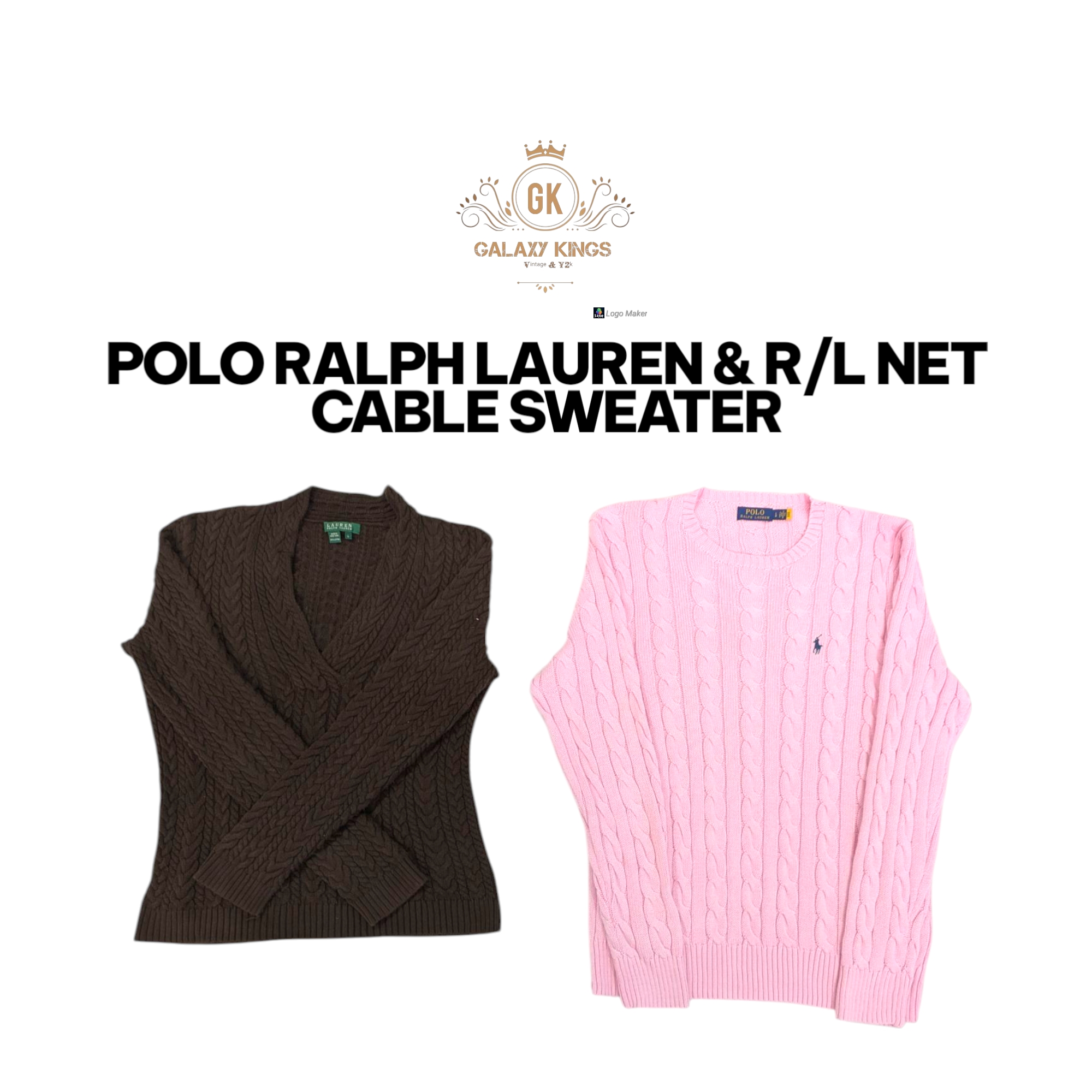 Polo Ralph Lauren et R/L NET CABLE SWEATER
