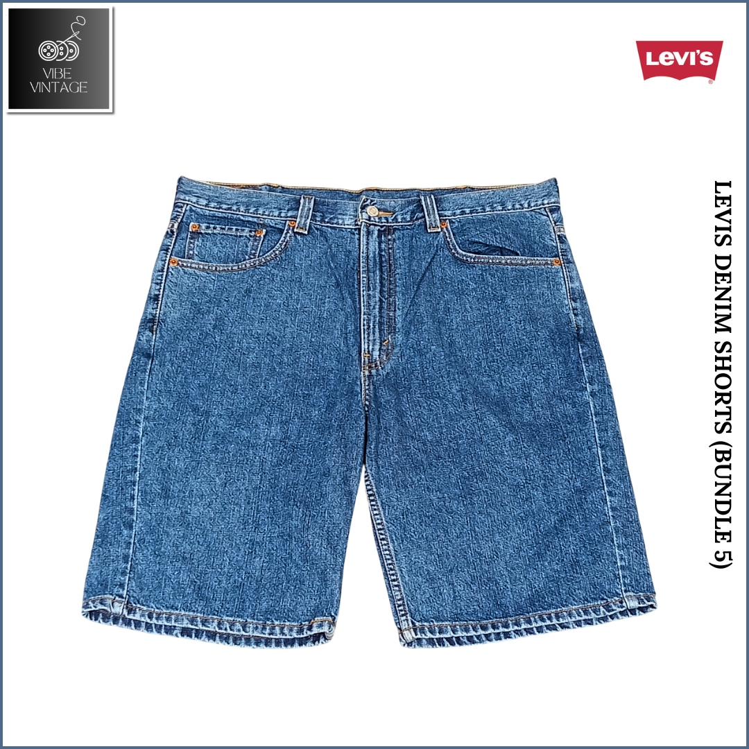 BERMUDAS DE DENIM LEVIS (PAQUETE 5)