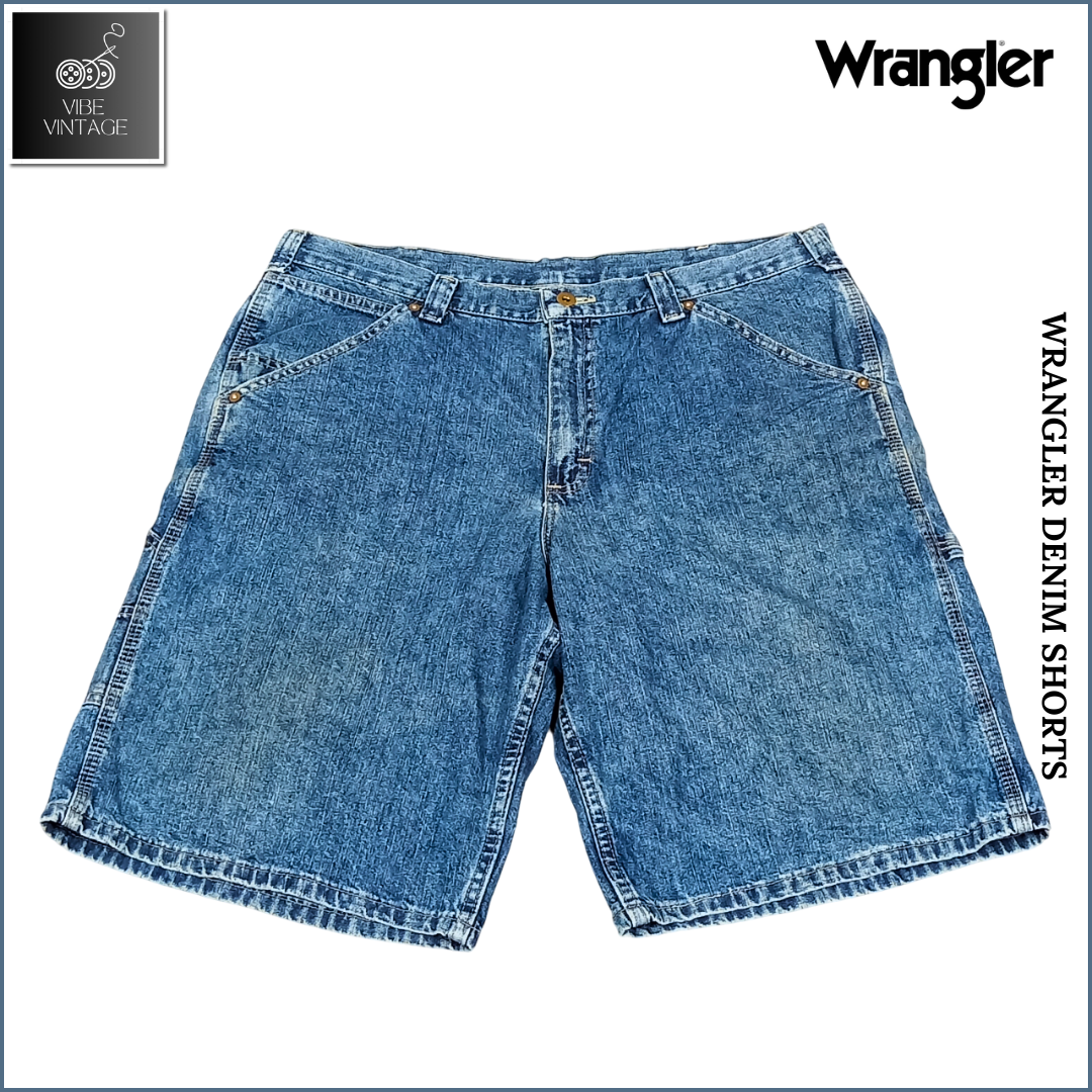 PANTALONES CORTOS DE MEZCLILLA WRANGLER