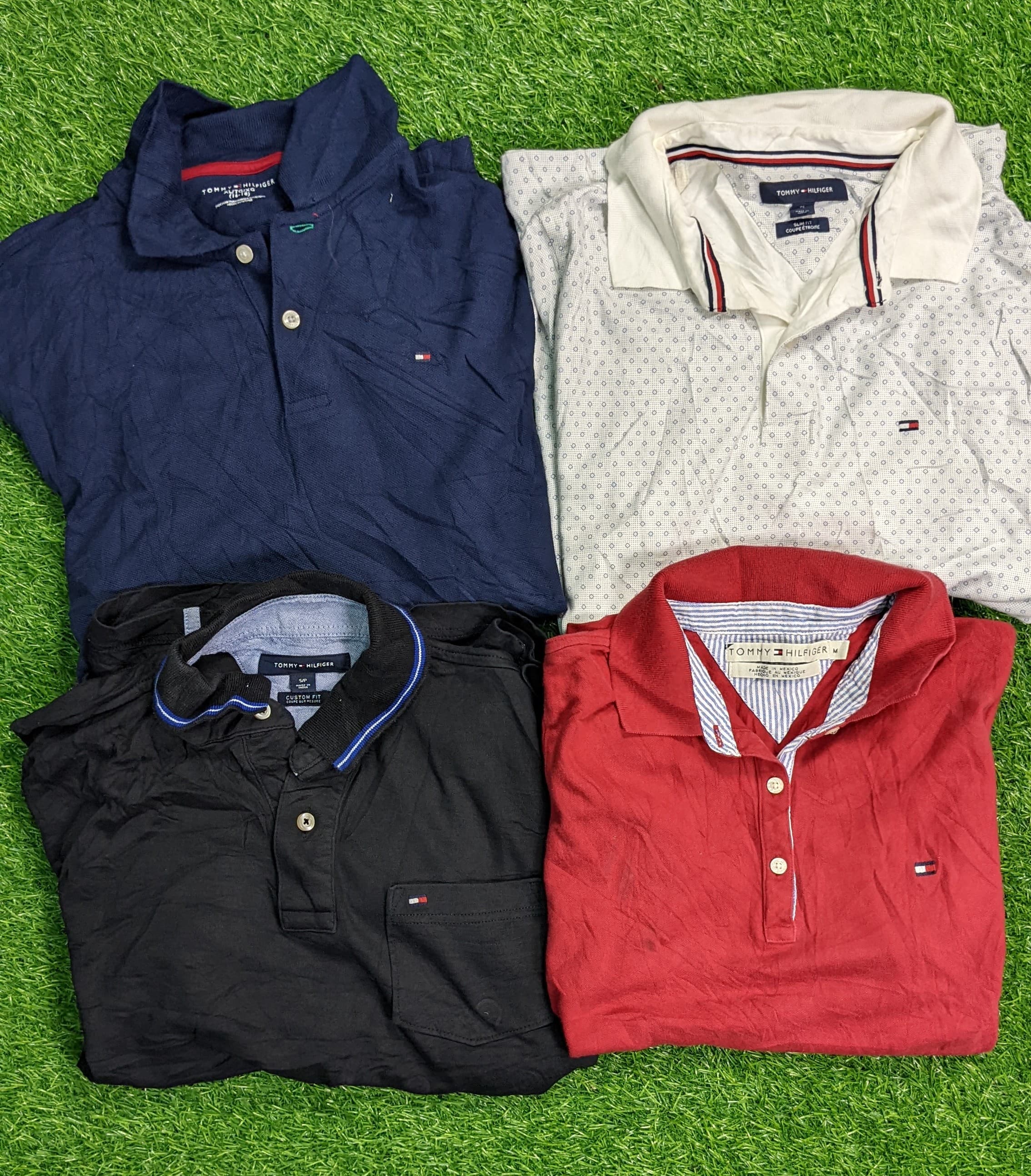 T-shirts col officier Tommy Hilfiger