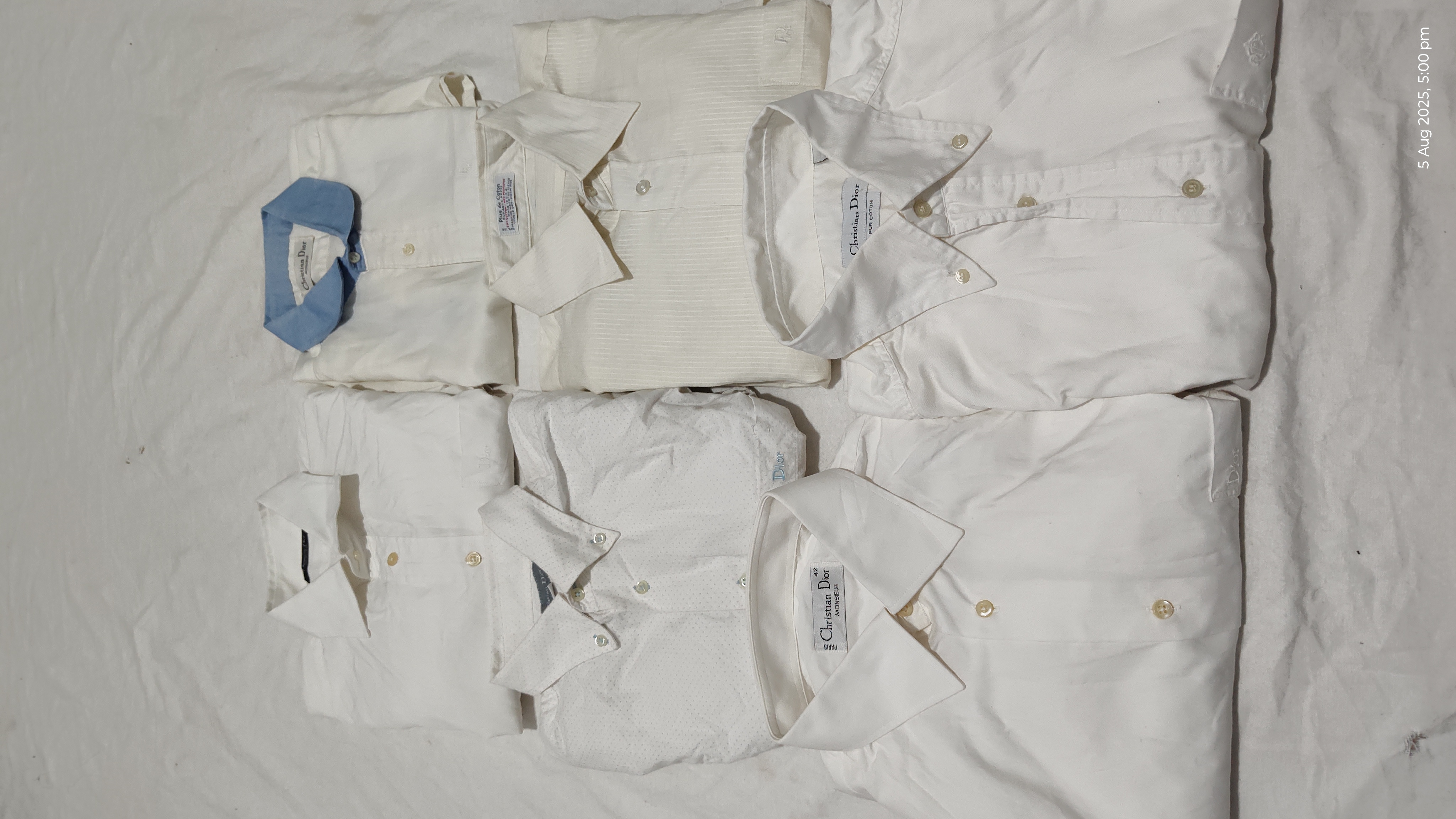 Christian Dior Men cotton shirts