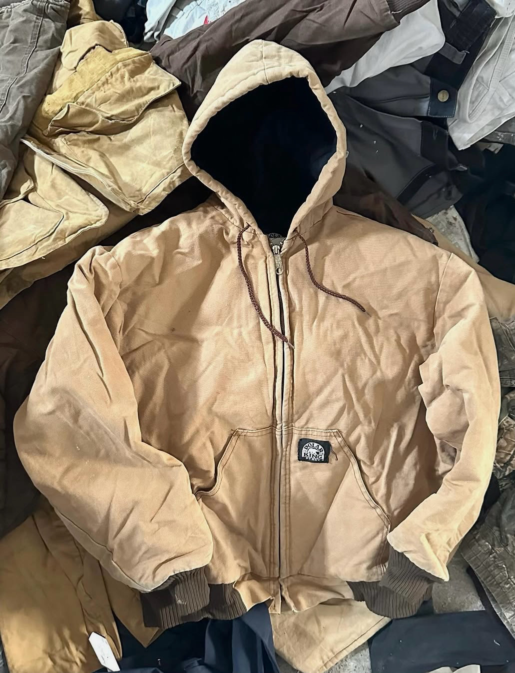 Canvas Workwear Jacket Unbranded