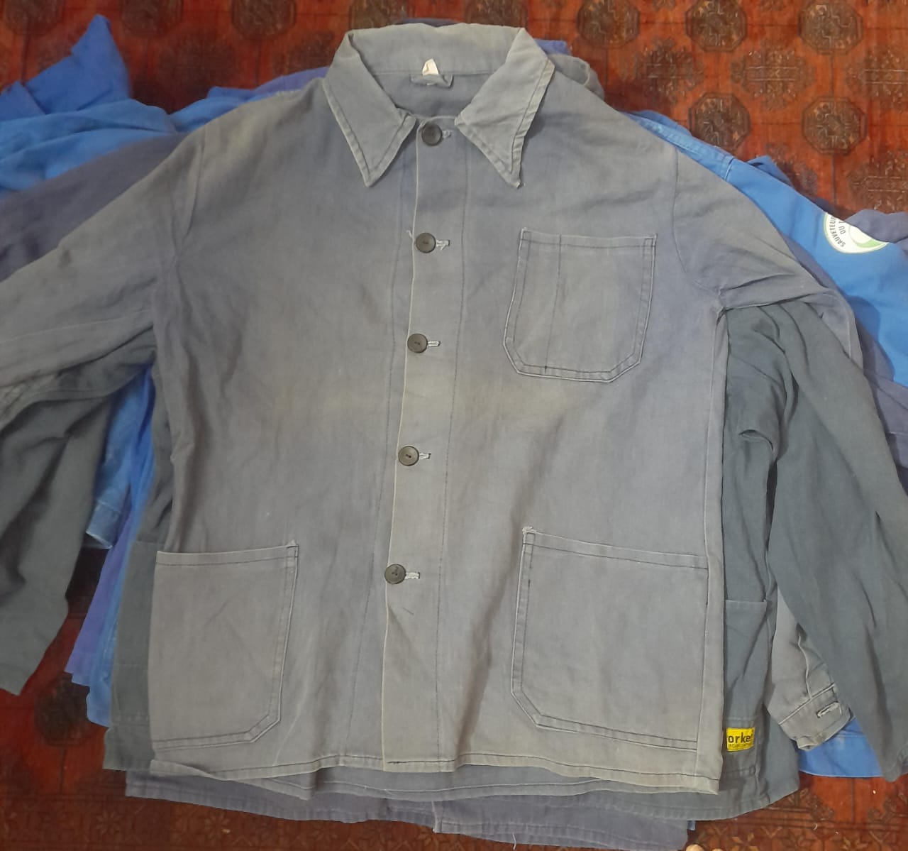 French workwear shirt P15B8