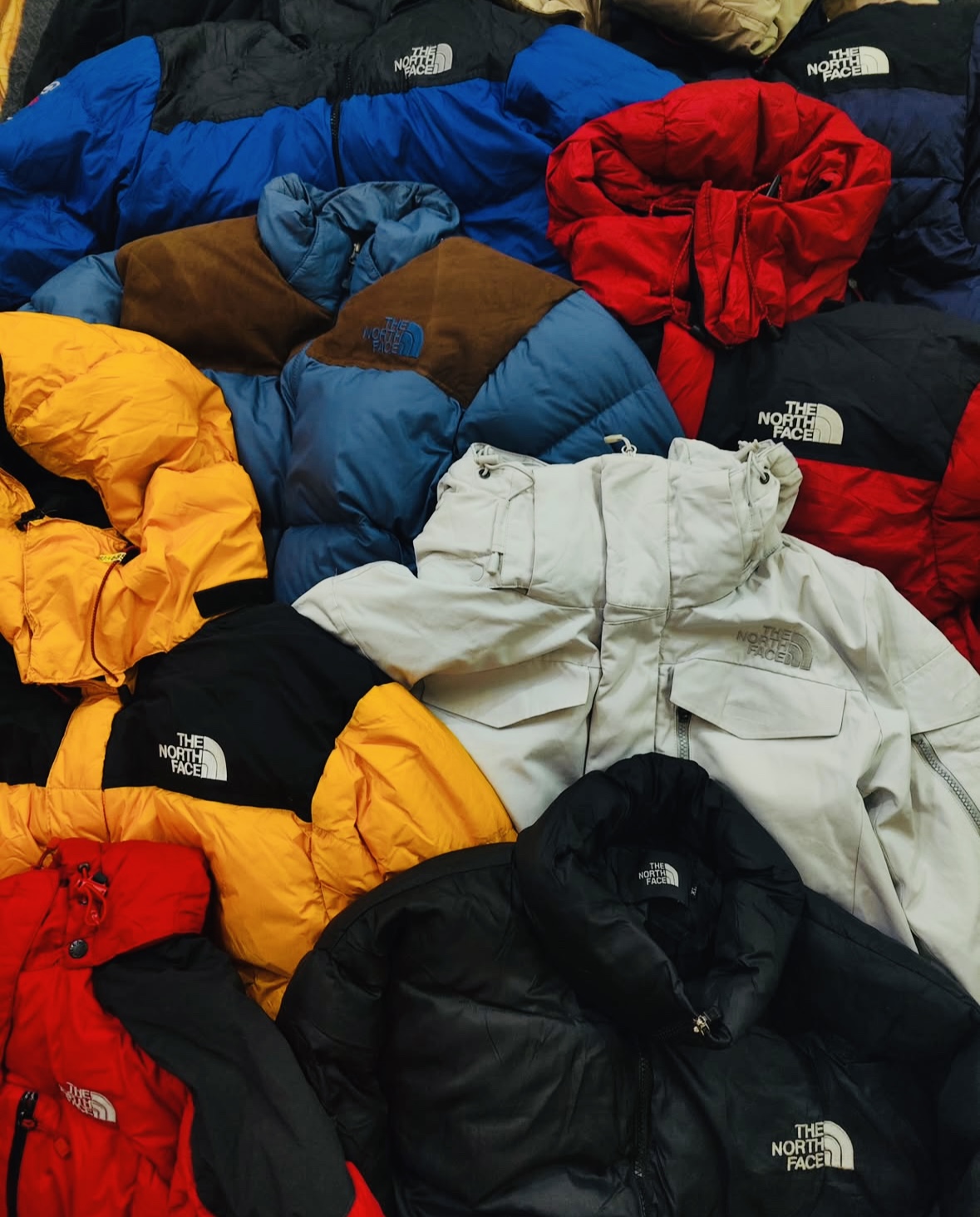 Les vestes The North Face mélange de doudoune code