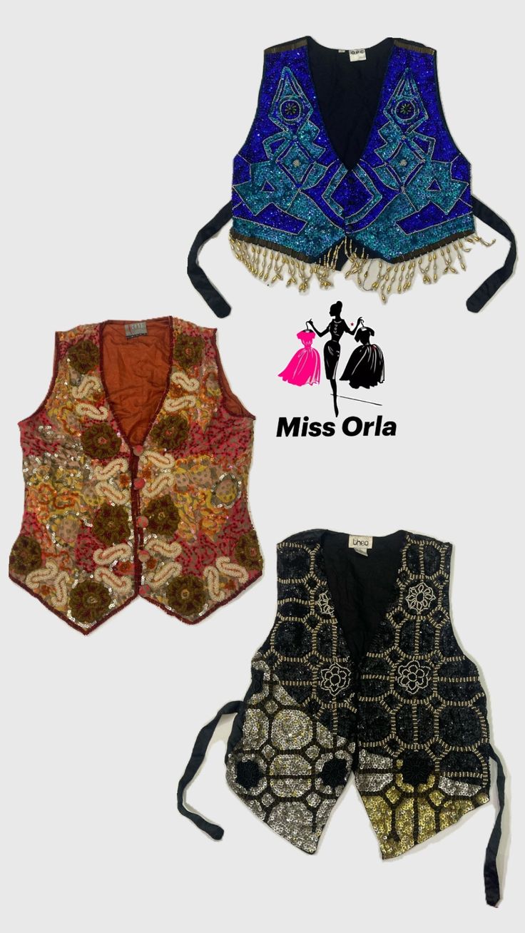 Y2k unique waistcoat (M-042)