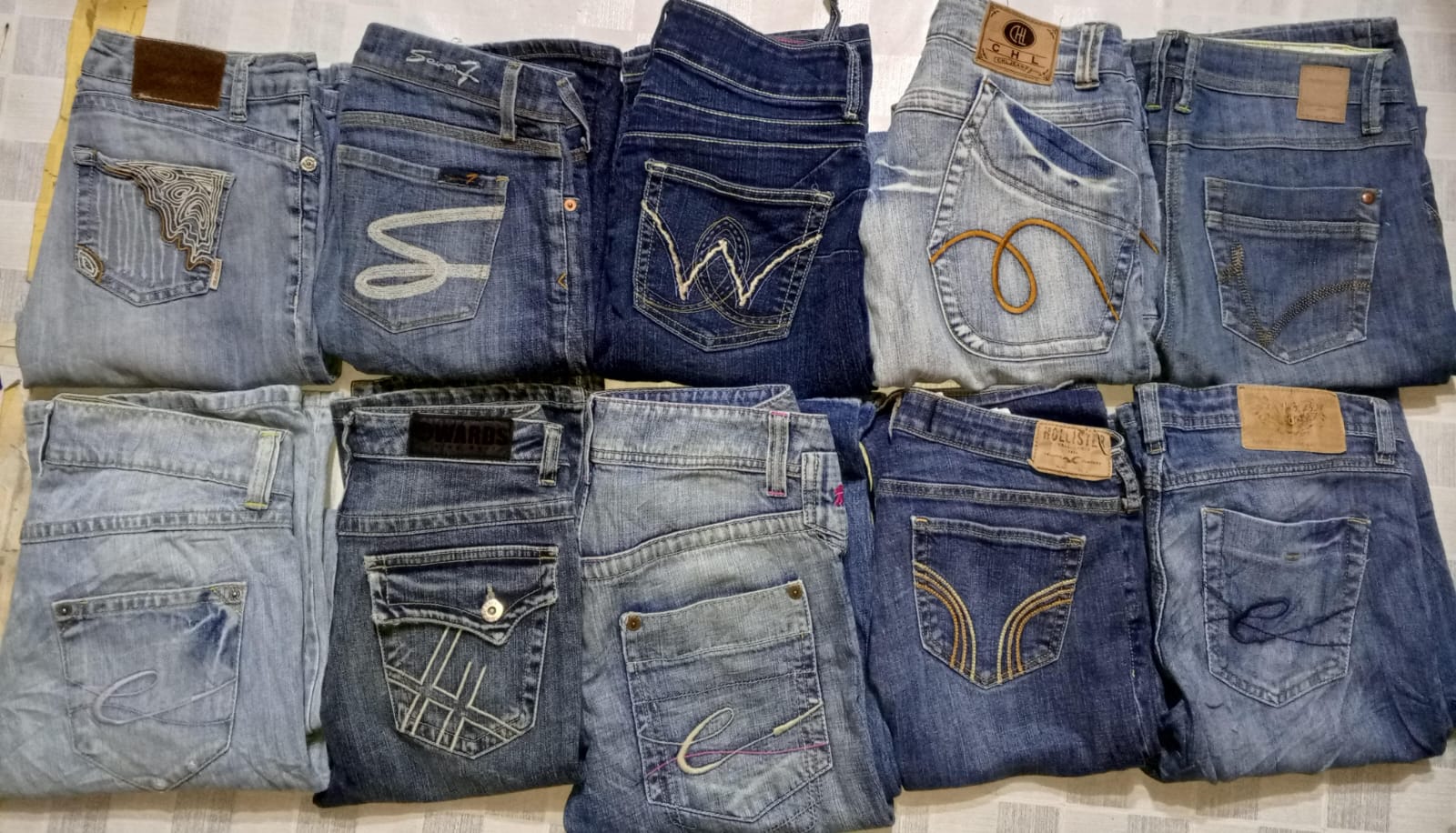 SEVEN7 AND OTHER BRAND JEANS (MR723)