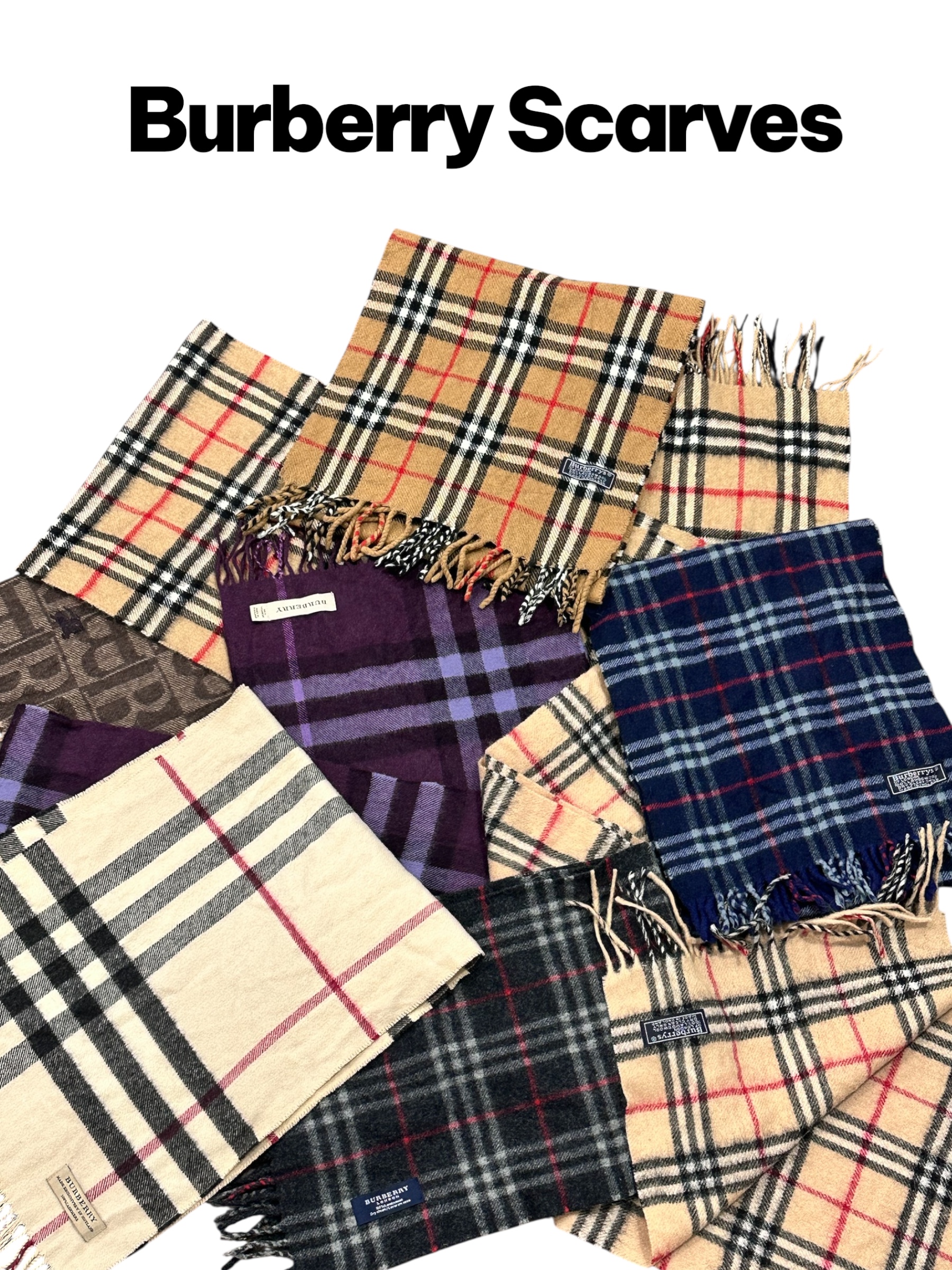 Bufandas Burberry