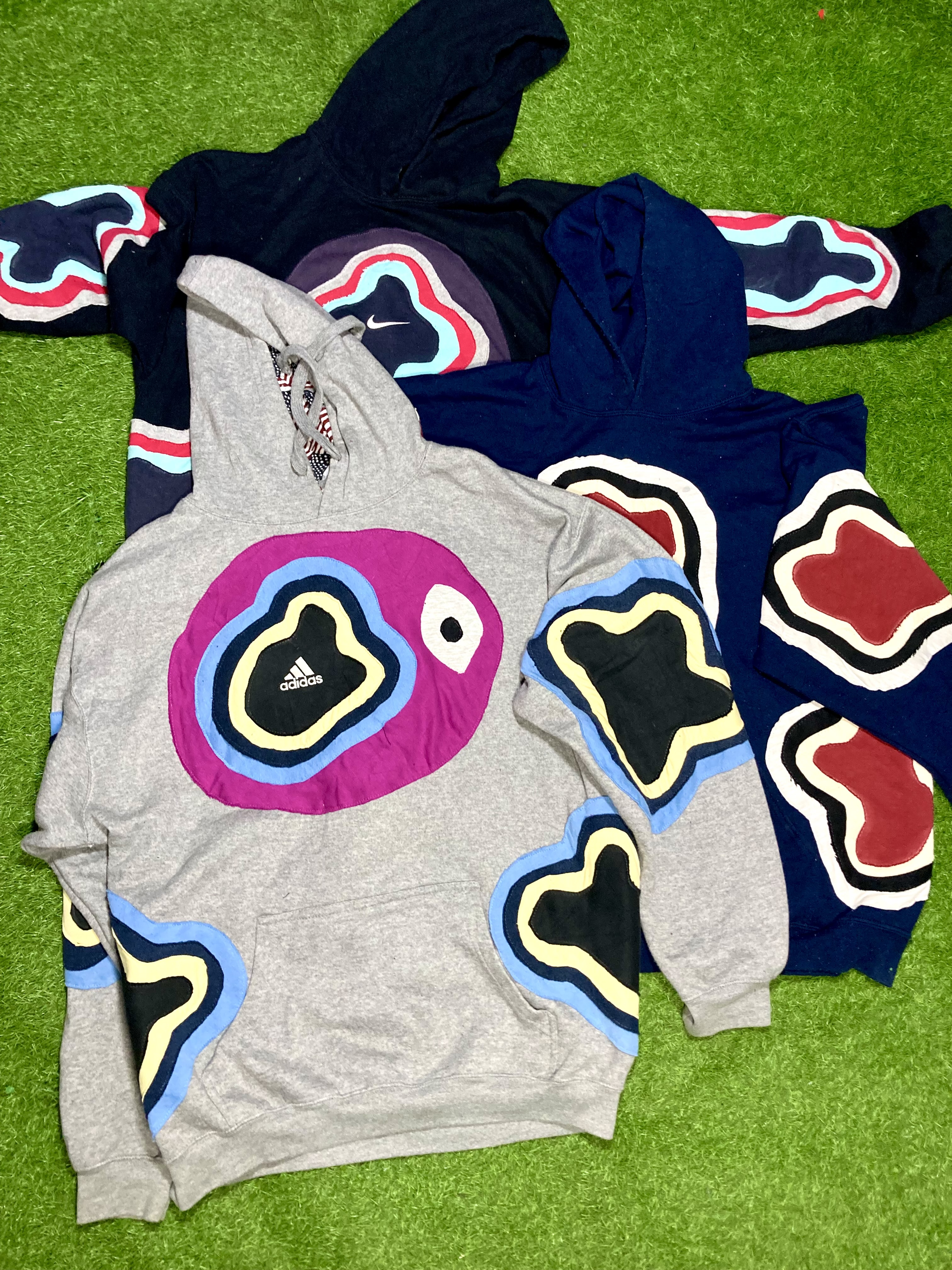 Upcycled Branded Hoodie