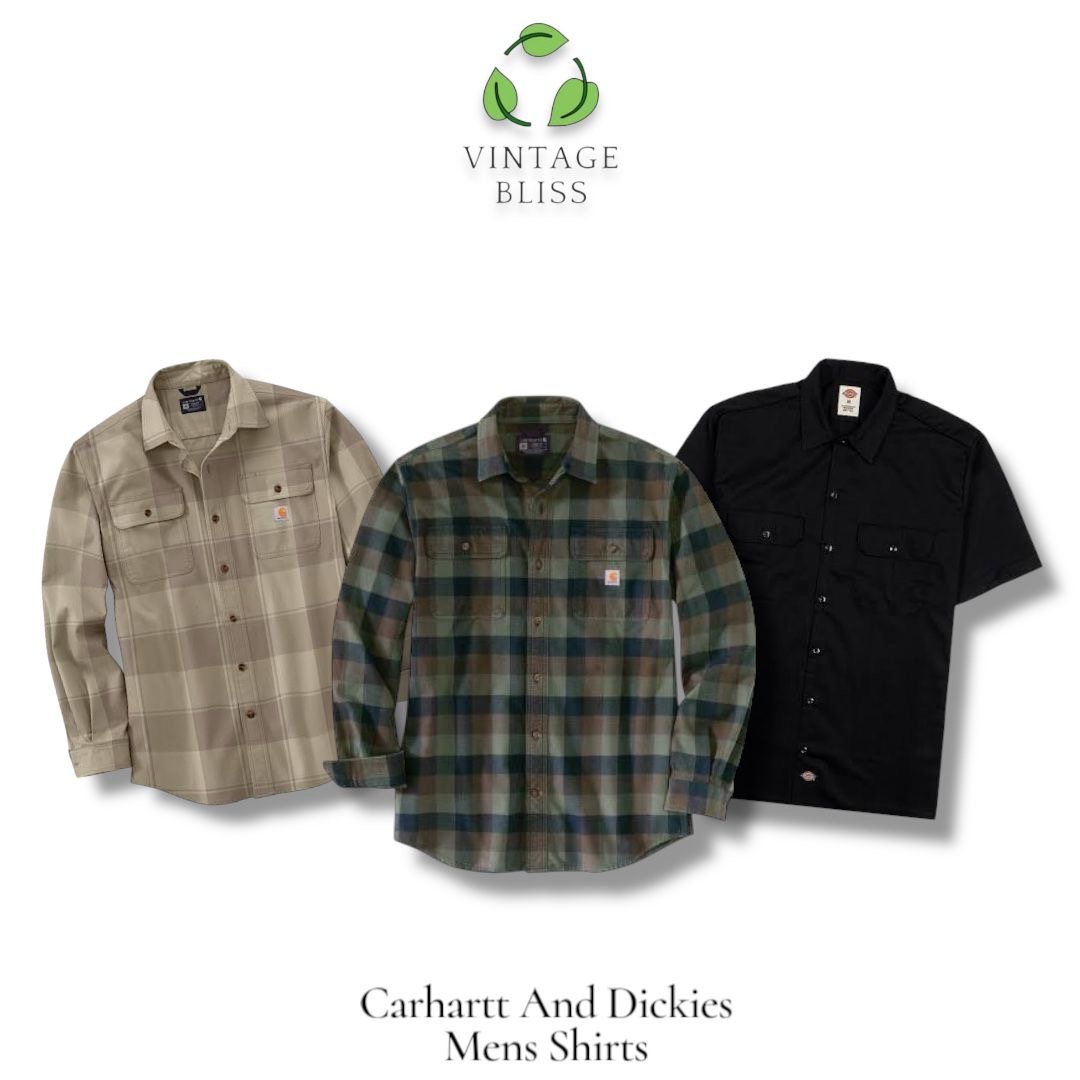 Carhartt And Dickes Button Up Shirt