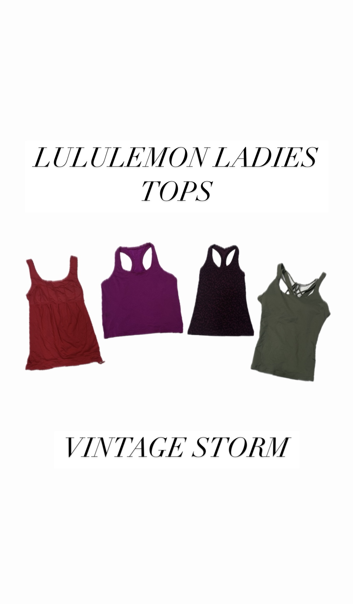 Lululemon Mix Tops