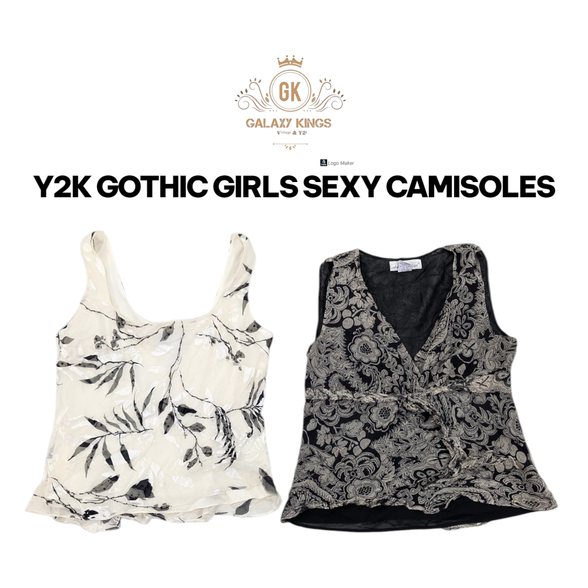 Y2K Gothiques Filles Tops Sexy