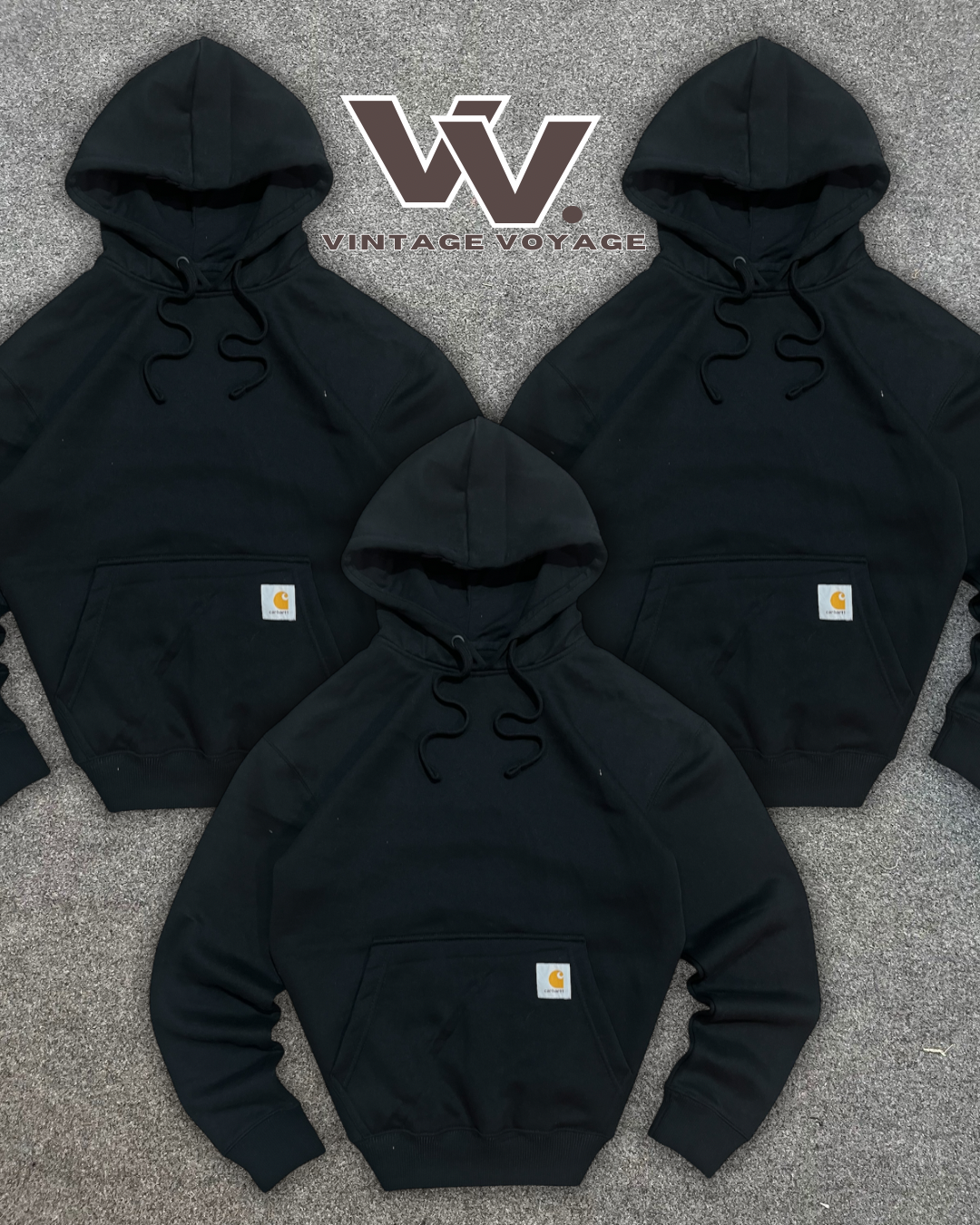 Carhartt Rework Style schwarze Hoodies - #06825