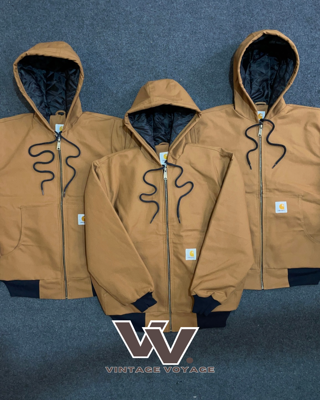 Carhartt Rework Style Tan Active Jackets - #06825