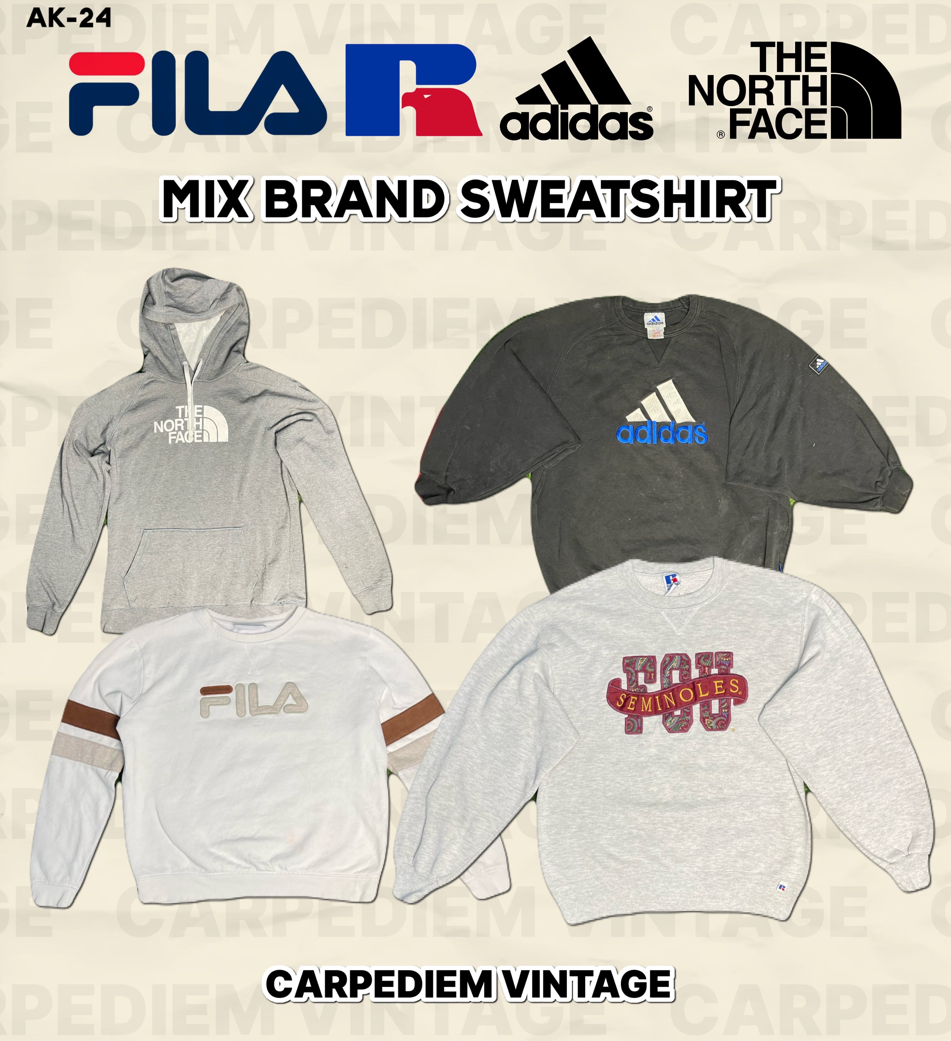 Mix-Marken-Sweatshirt | AK-24