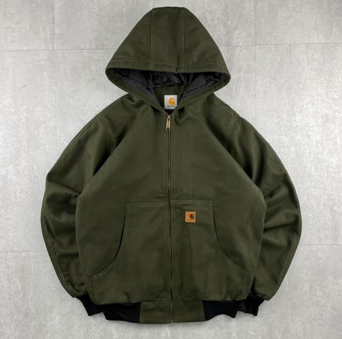Carhartt Rework Style Grüne Jacke