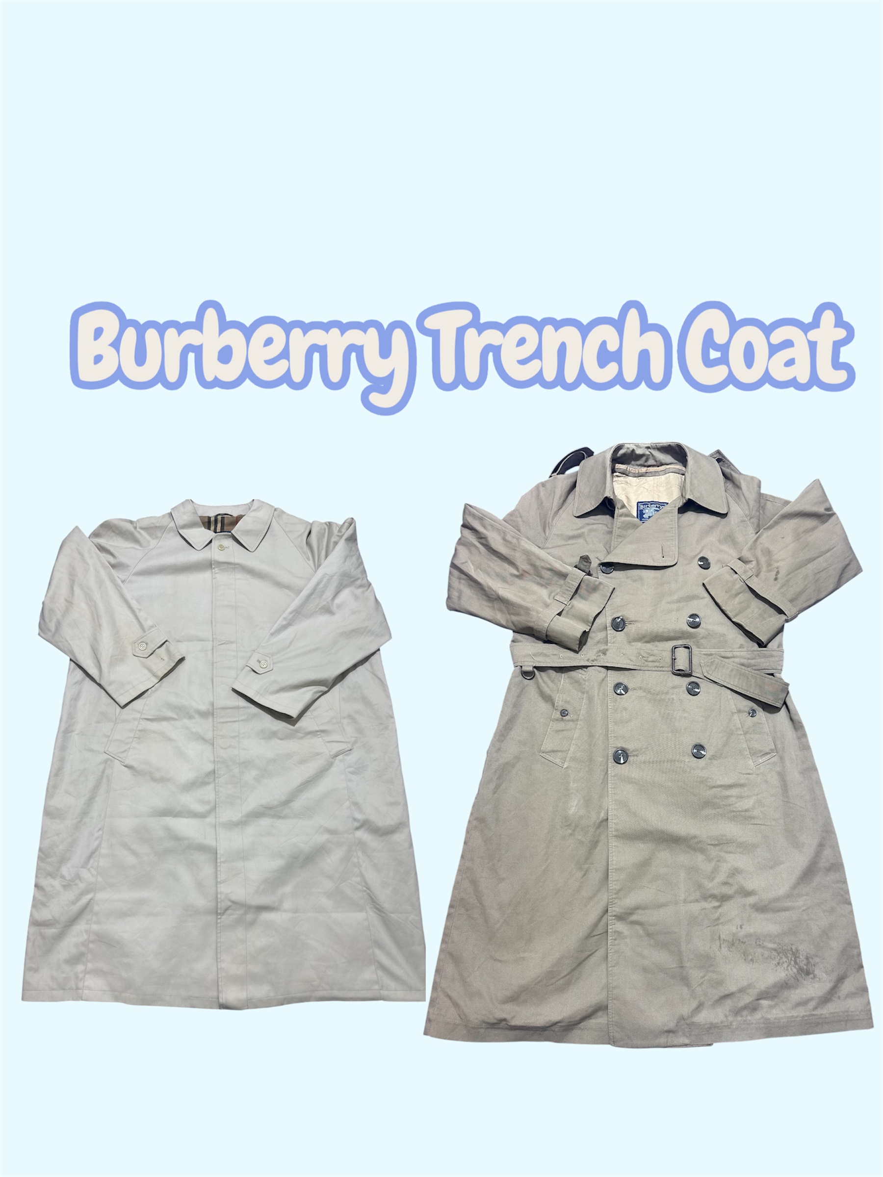 Manteaux Trench Burberry Y2K