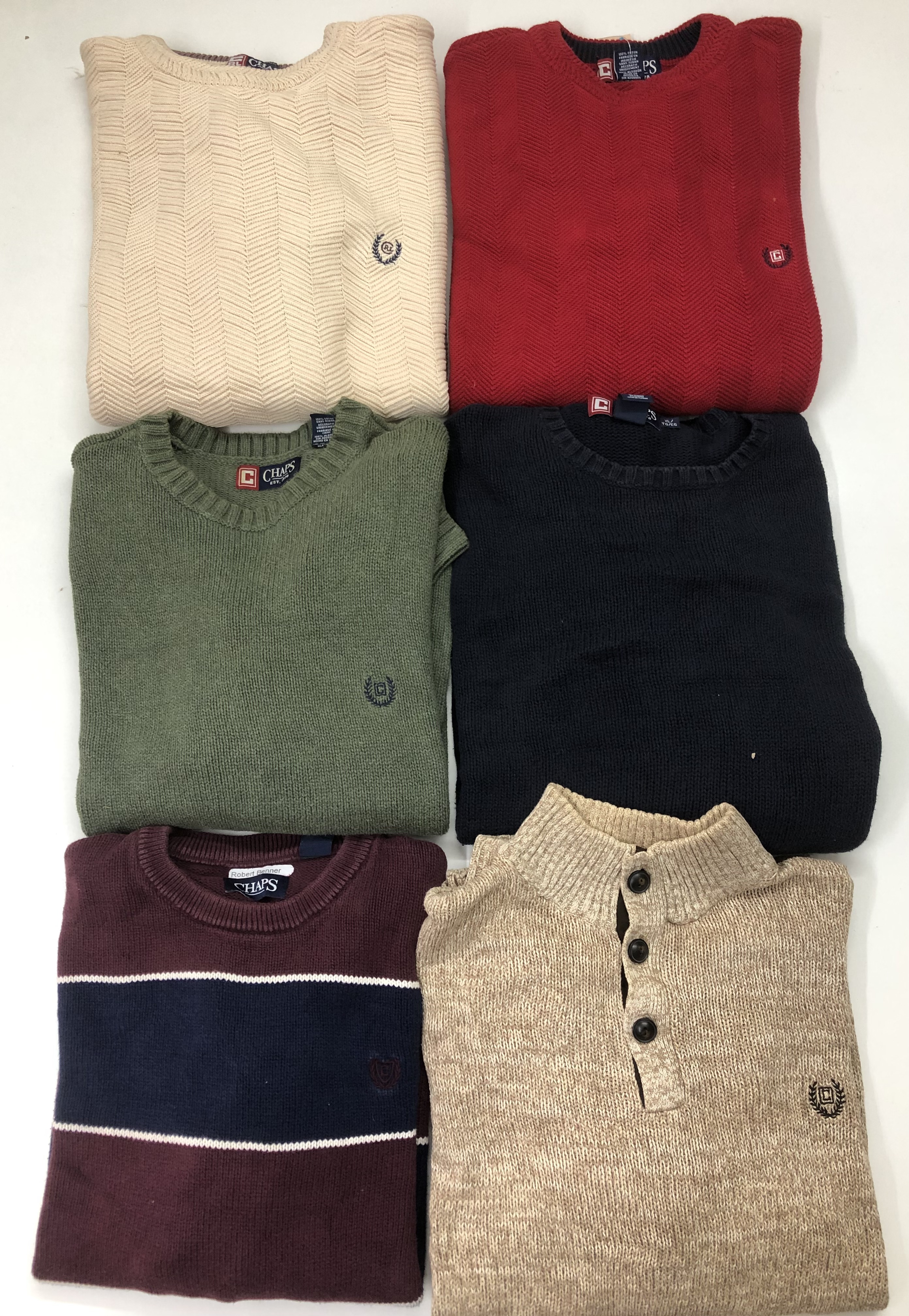 Chaps branded sweater