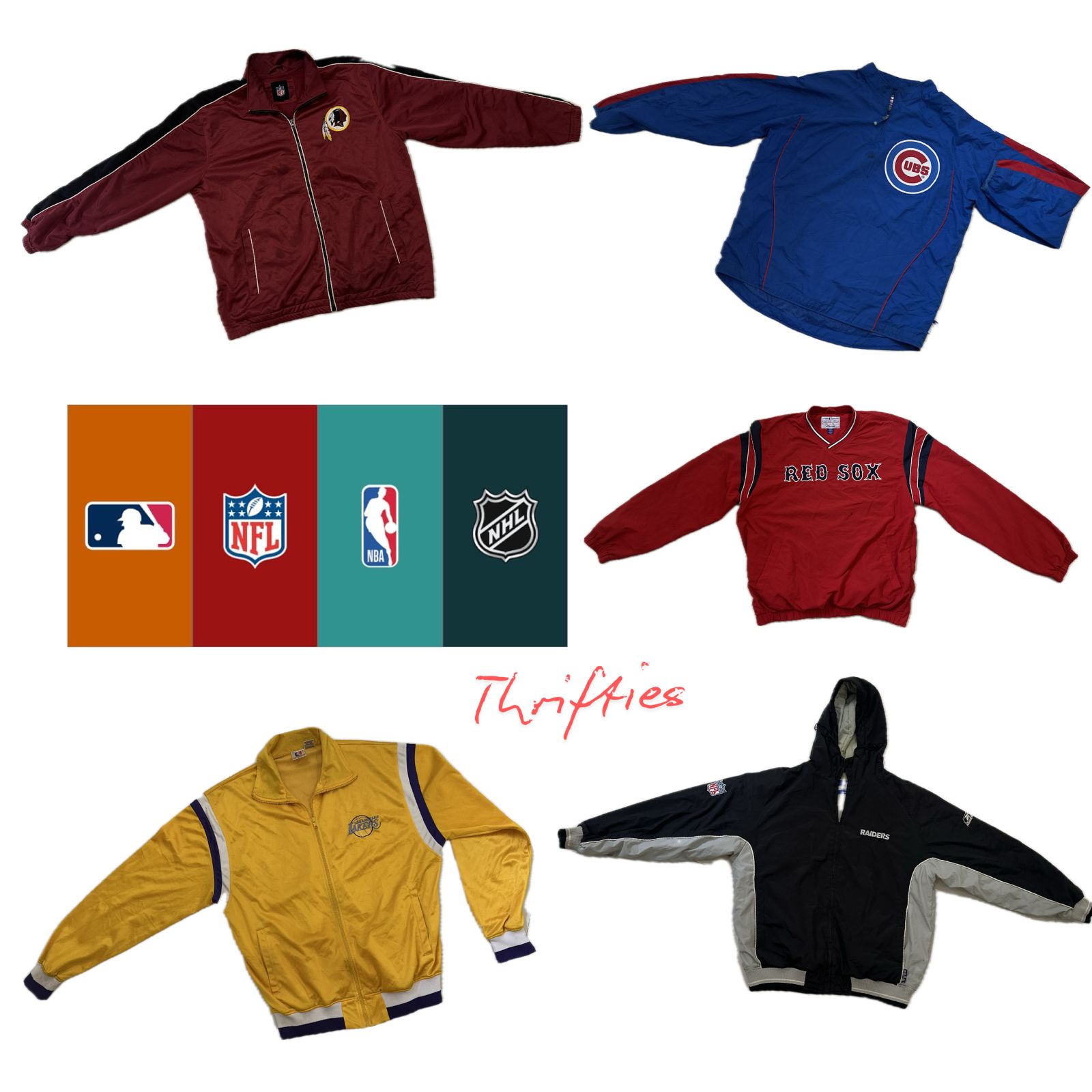 NBA NFL MLB Jackets