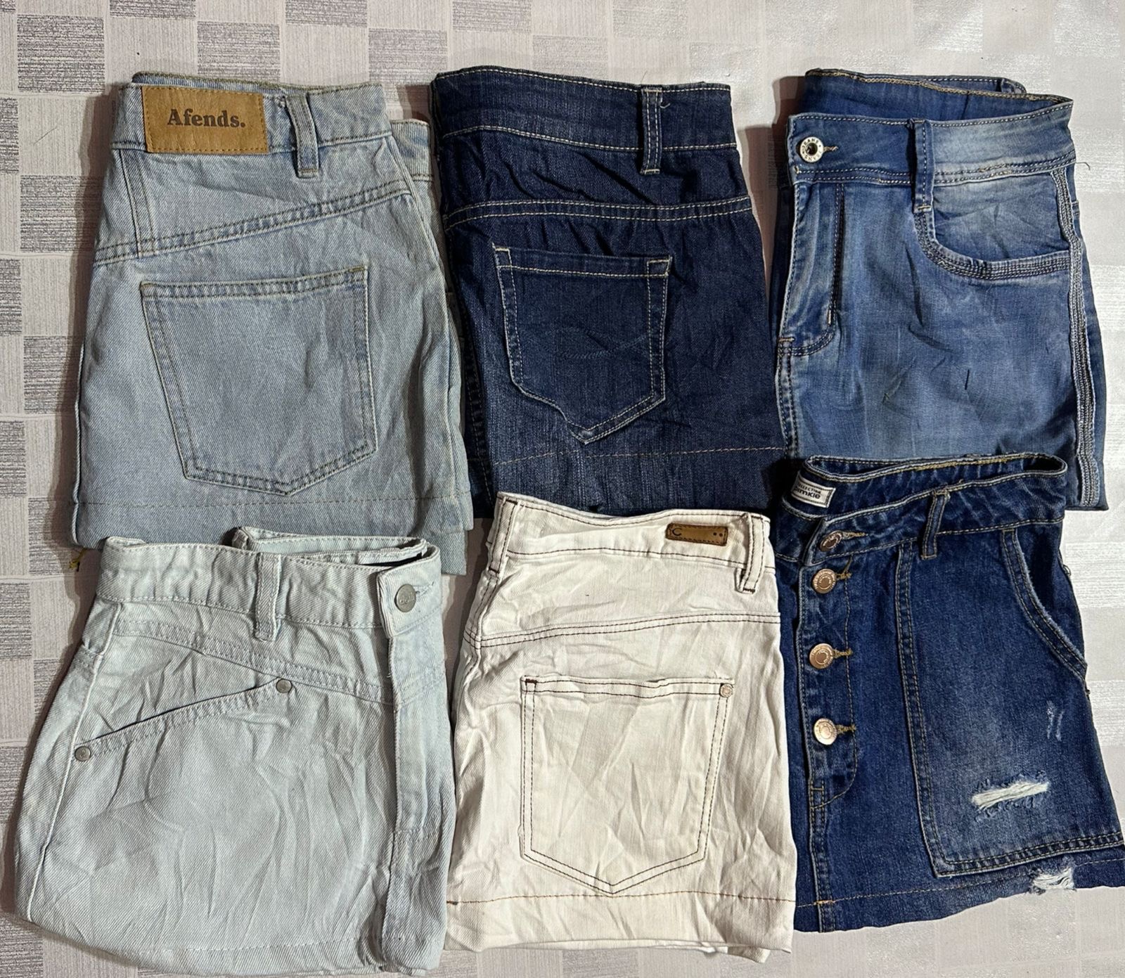 JNY AND OTHER MIX BRANDS MINI SHORTS (ID 1308)