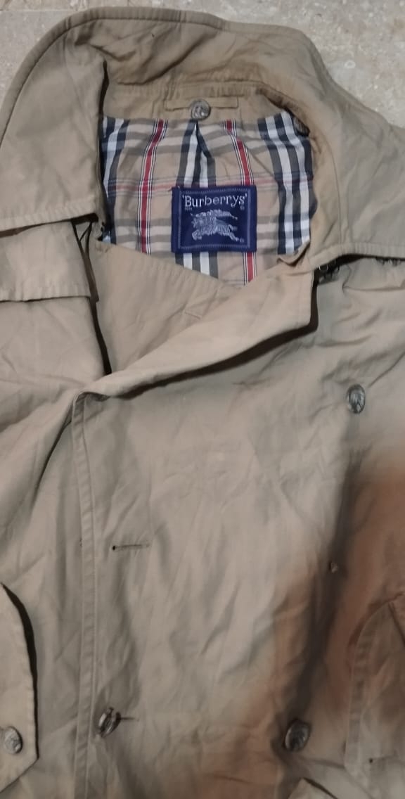Casaco Burberry longo