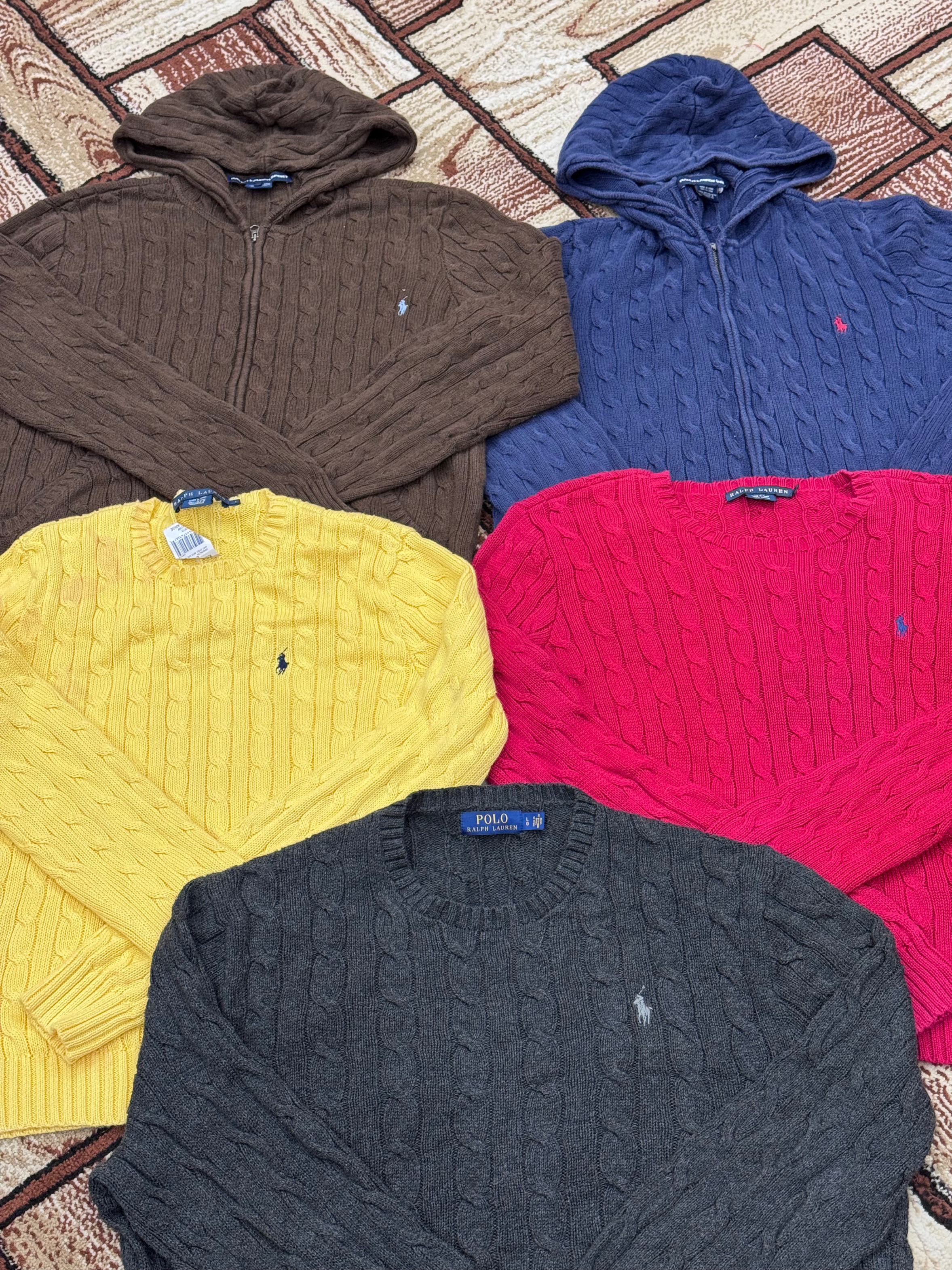 Maglione a maglia cable Ralph Lauren