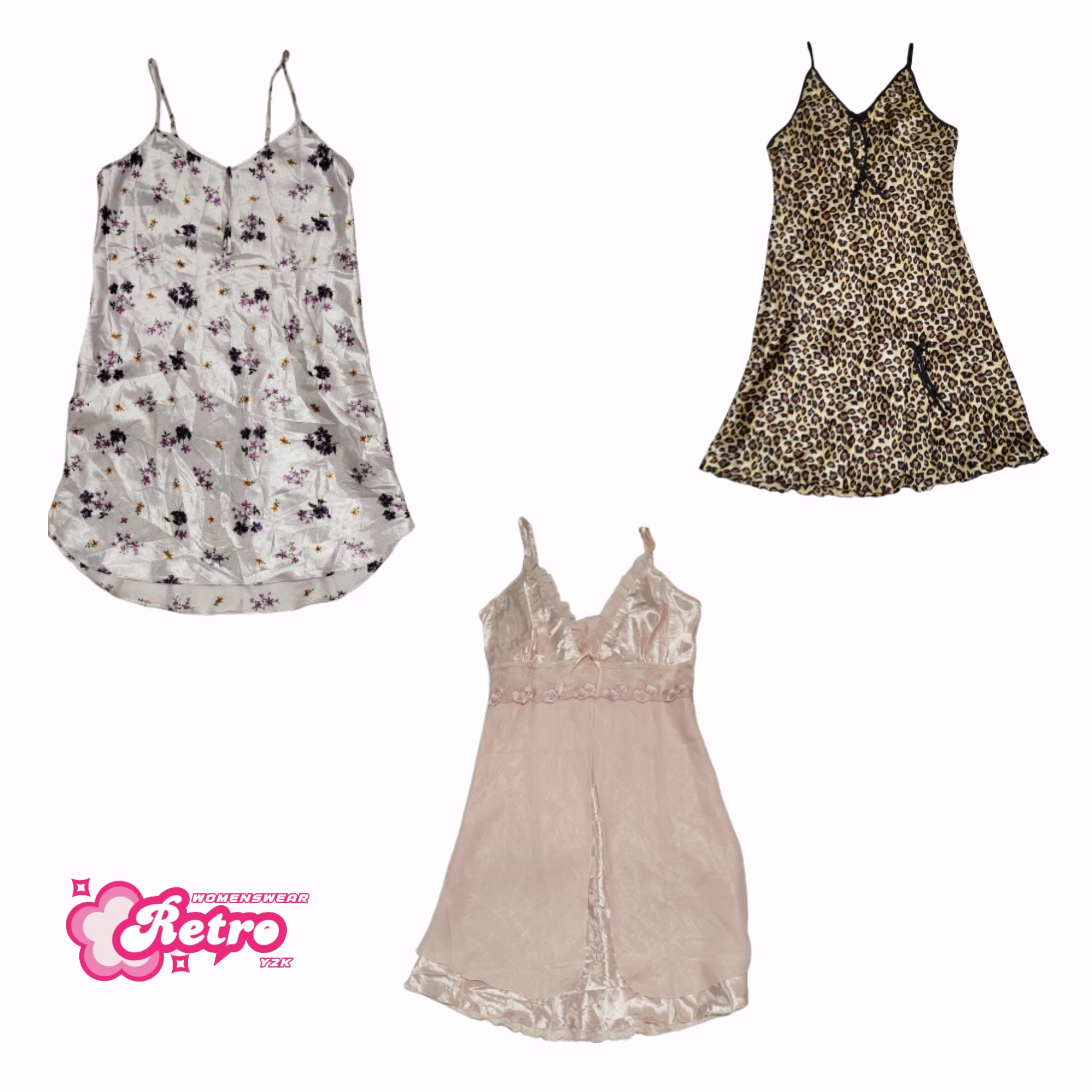 Y2K FairyCore Tone Slip Dresses (Aug-20)